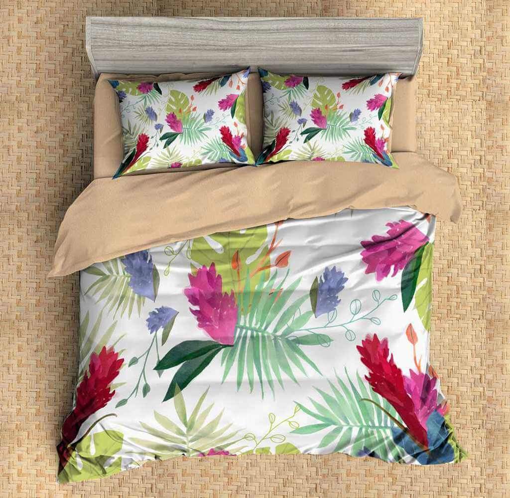 Leaves 8 3D Customized Duvet Cover Bedding Sets
