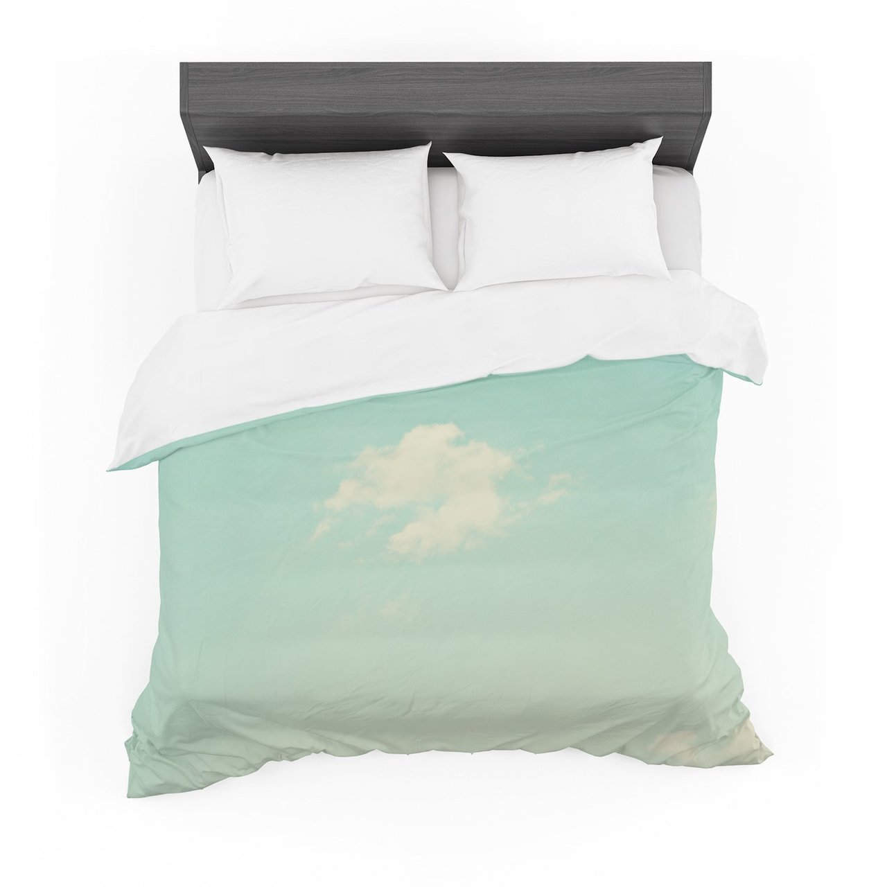 Libertad Leal ‘Cloud 9’ Blueky Cotton3D Customized Duvet Cover Bedding Sets