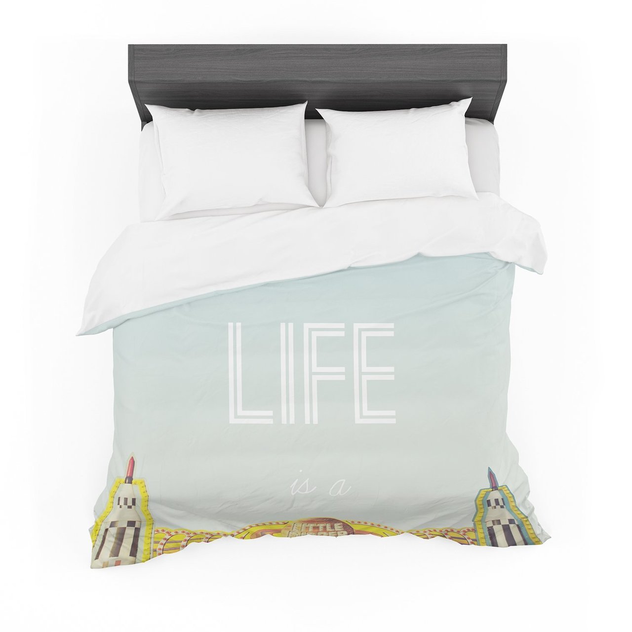 Libertad Leal ‘Life is a Rollercoaster’ Cotton3D Customized Duvet Cover Bedding Sets