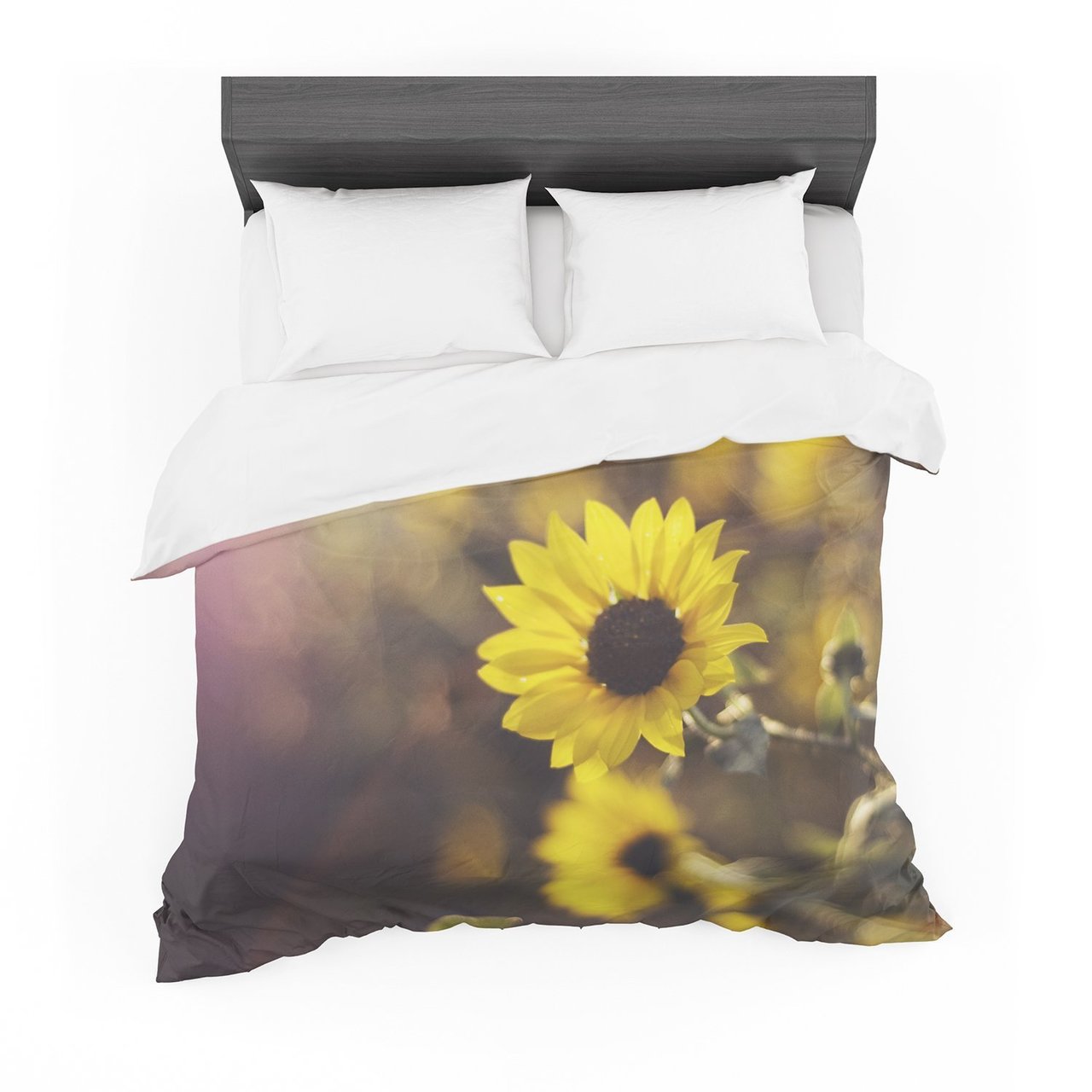 Libertad Leal ‘Magic Light’ Flower Cotton3D Customized Duvet Cover Bedding Sets