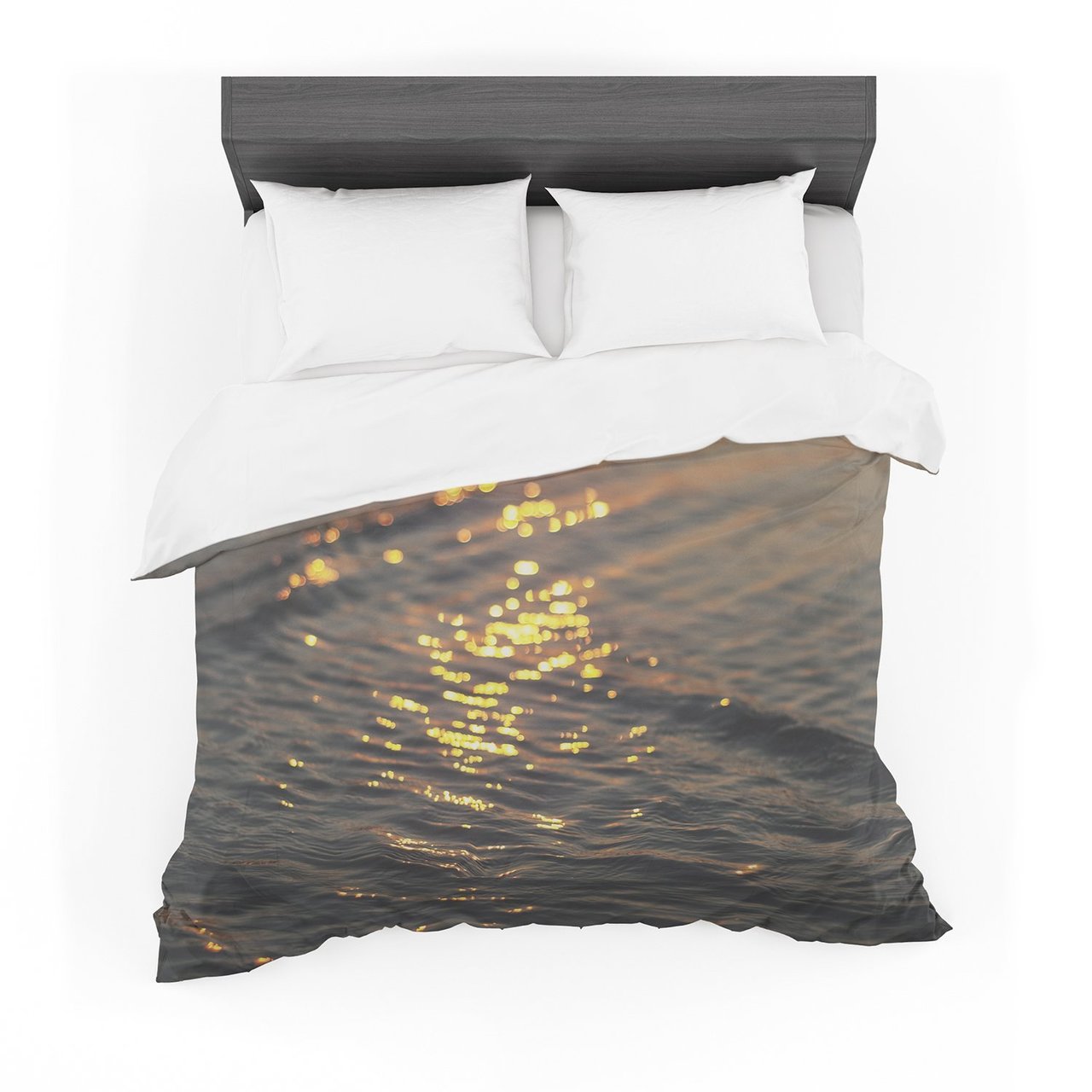 Libertad Leal ‘Still Waters’unset Cotton3D Customized Duvet Cover Bedding Sets
