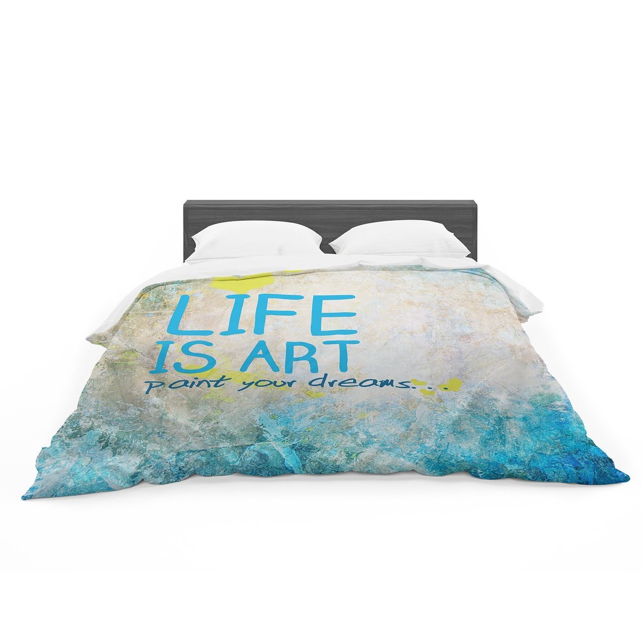 Life Is Art Cotton3D Customized Duvet Cover Bedding Sets