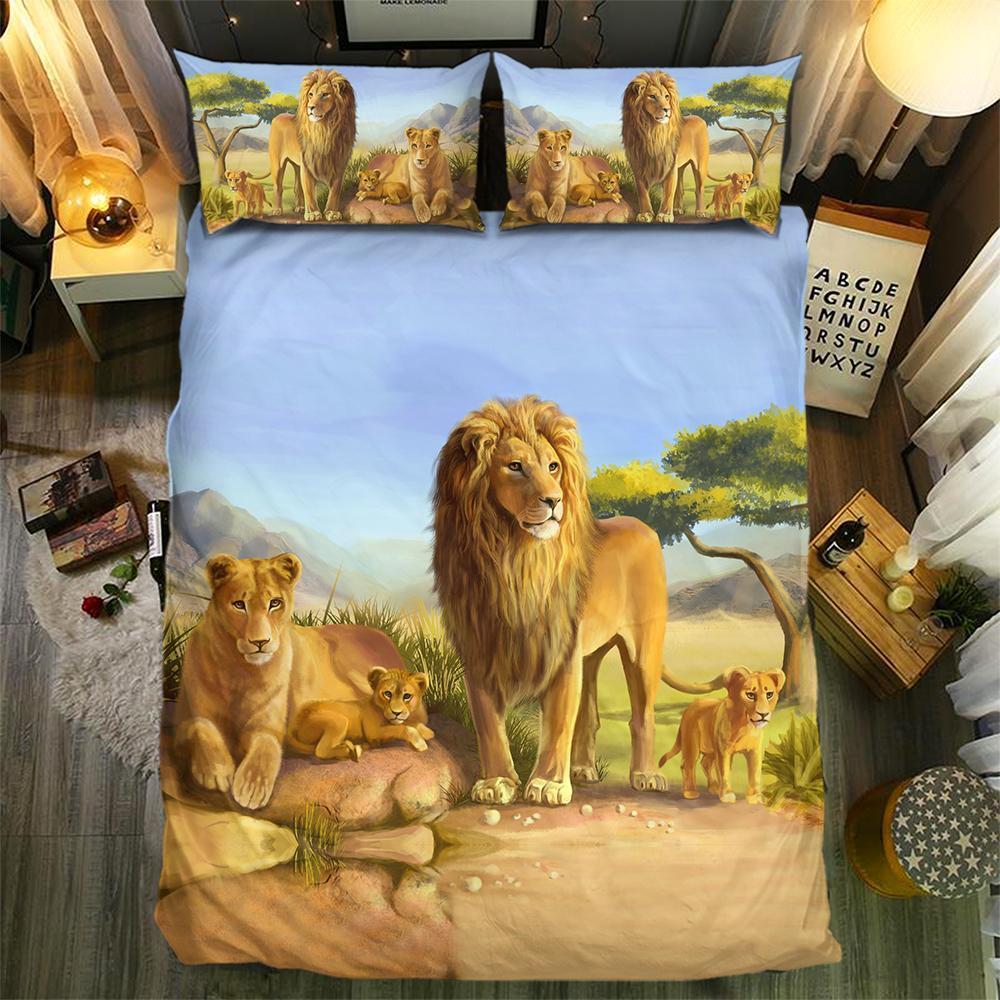 Lion Collection 0904153D Customized Duvet Cover Bedding Sets
