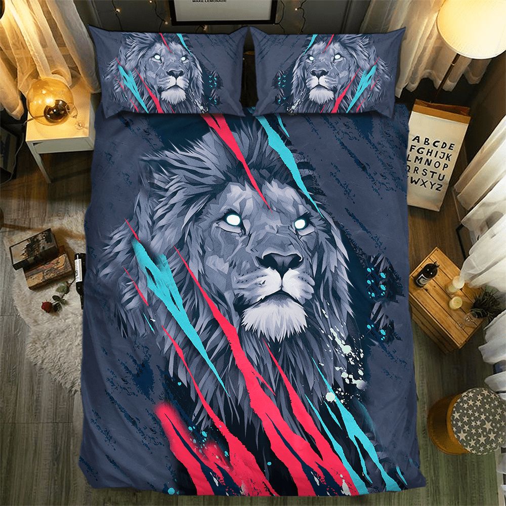 Lion Collection 0905013D Customized Duvet Cover Bedding Sets