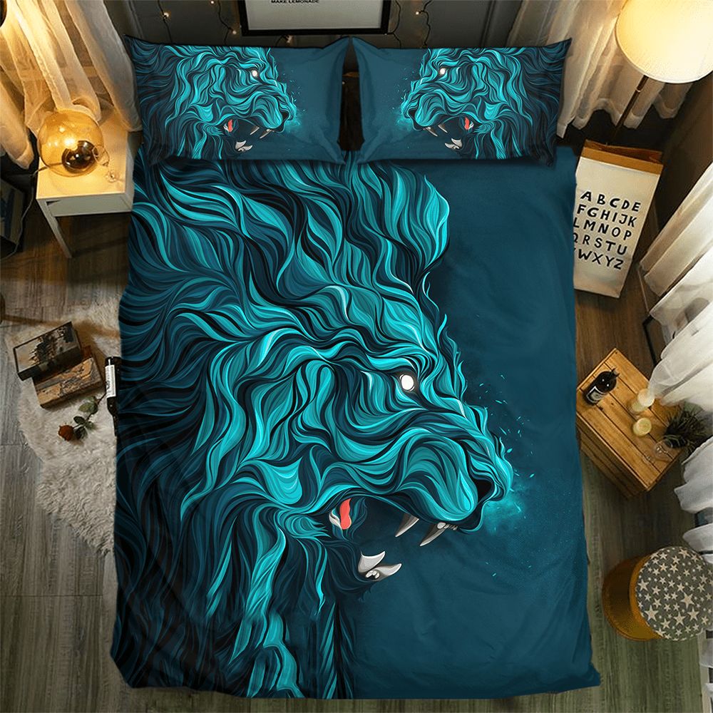 Lion Collection 0905033D Customized Duvet Cover Bedding Sets