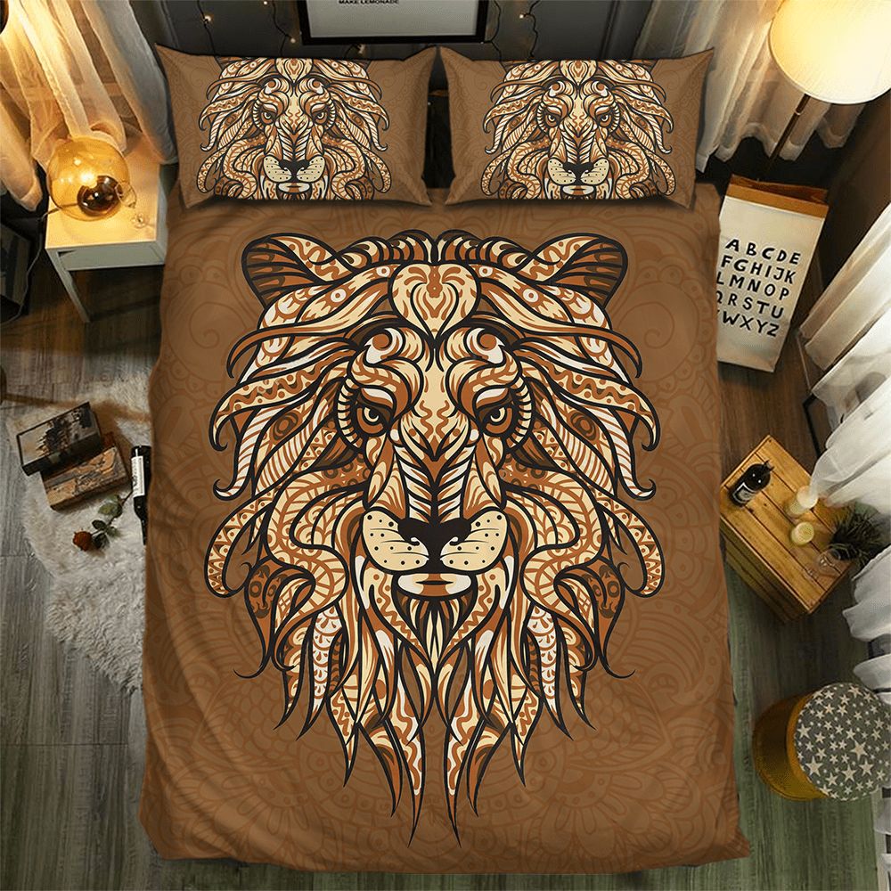 Lion Collection 0905203D Customized Duvet Cover Bedding Sets