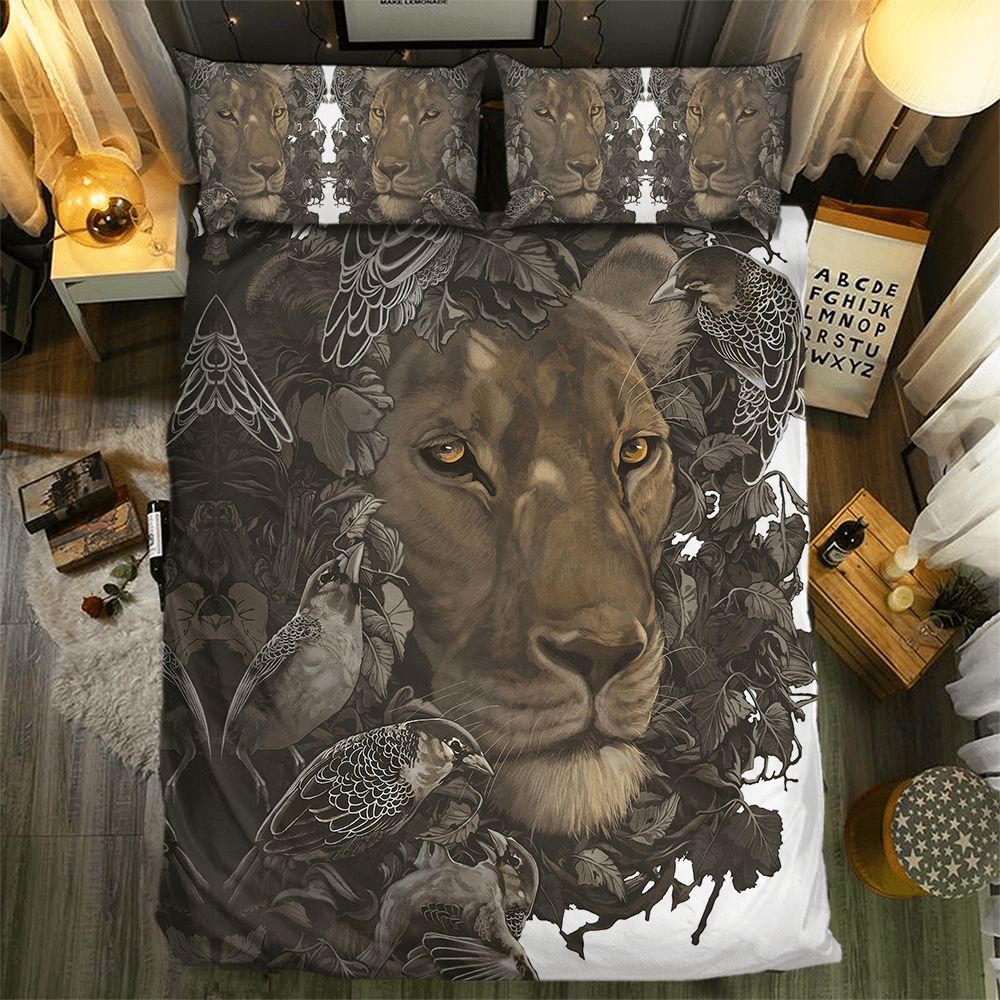 Lion Collection 090673D Customized Duvet Cover Bedding Sets
