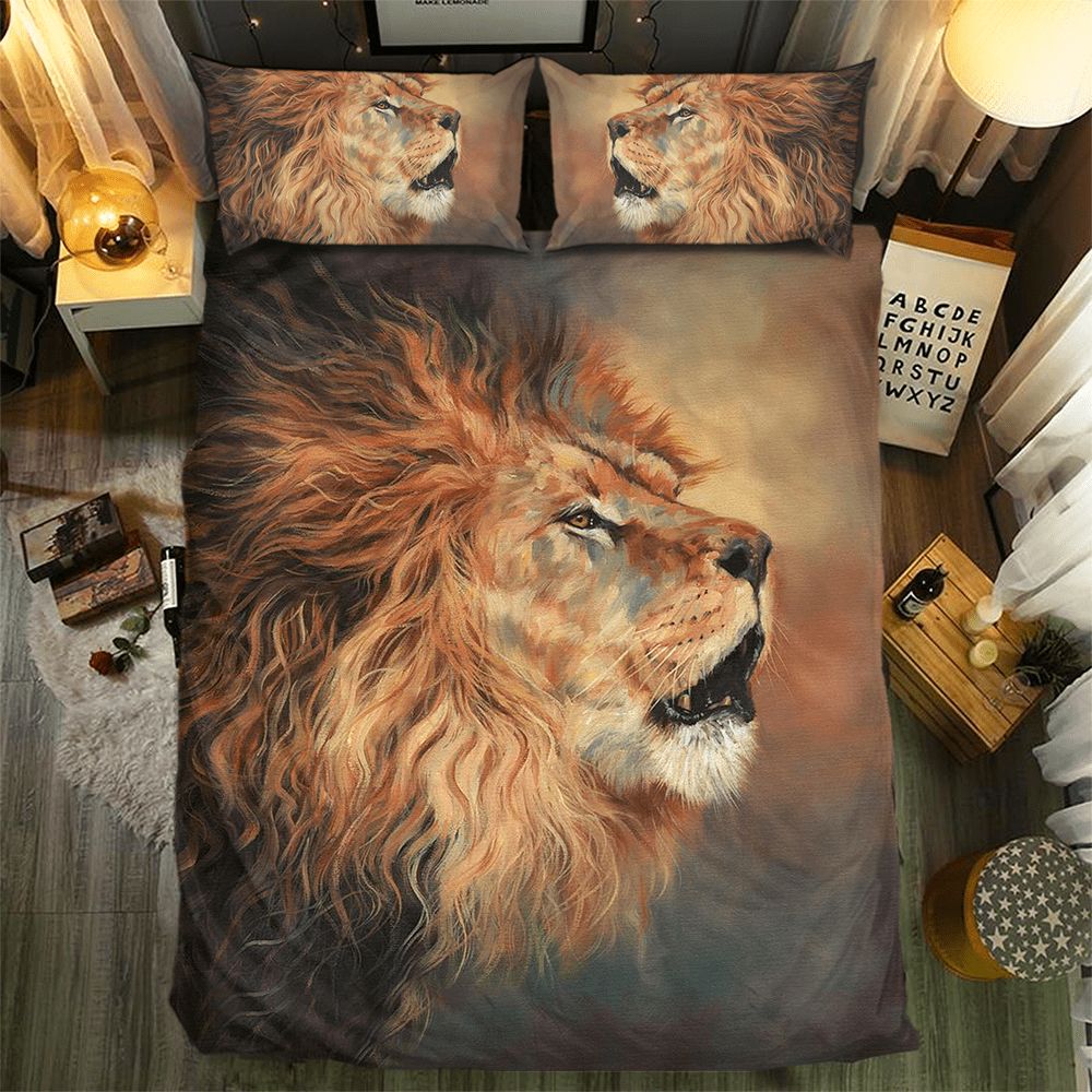 Lion Collection 0907143D Customized Duvet Cover Bedding Sets