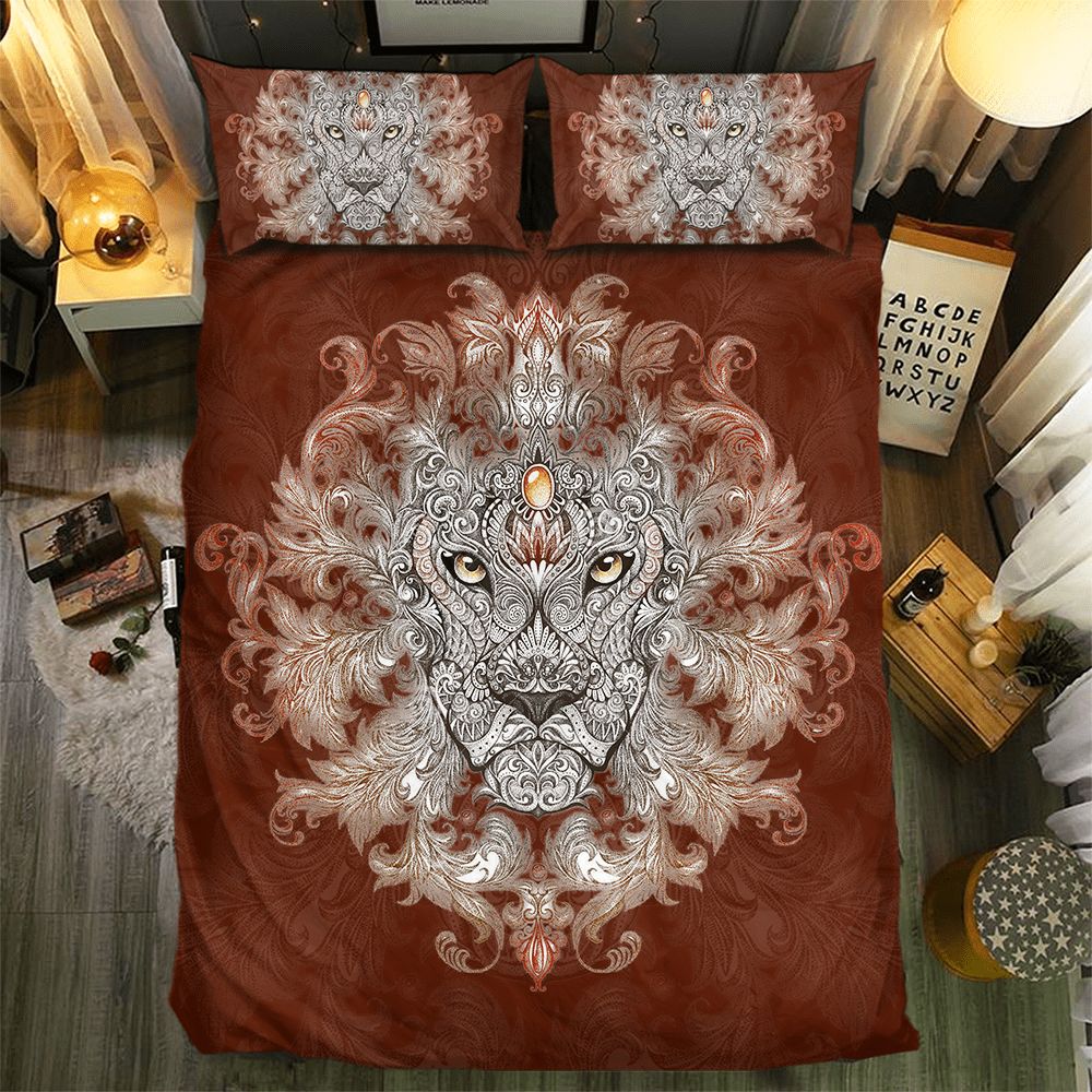 Lion Collection 0907203D Customized Duvet Cover Bedding Sets