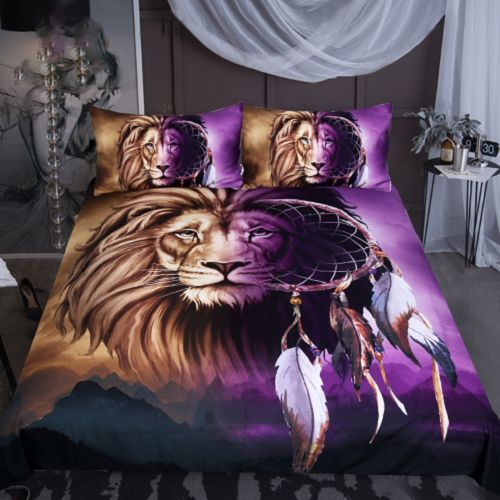 Lion Dreamcatcher Bedding Set