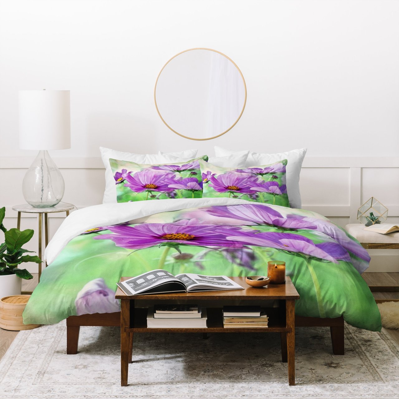 Lisa Argyropoulos Among The Cosmos Duvet Cover