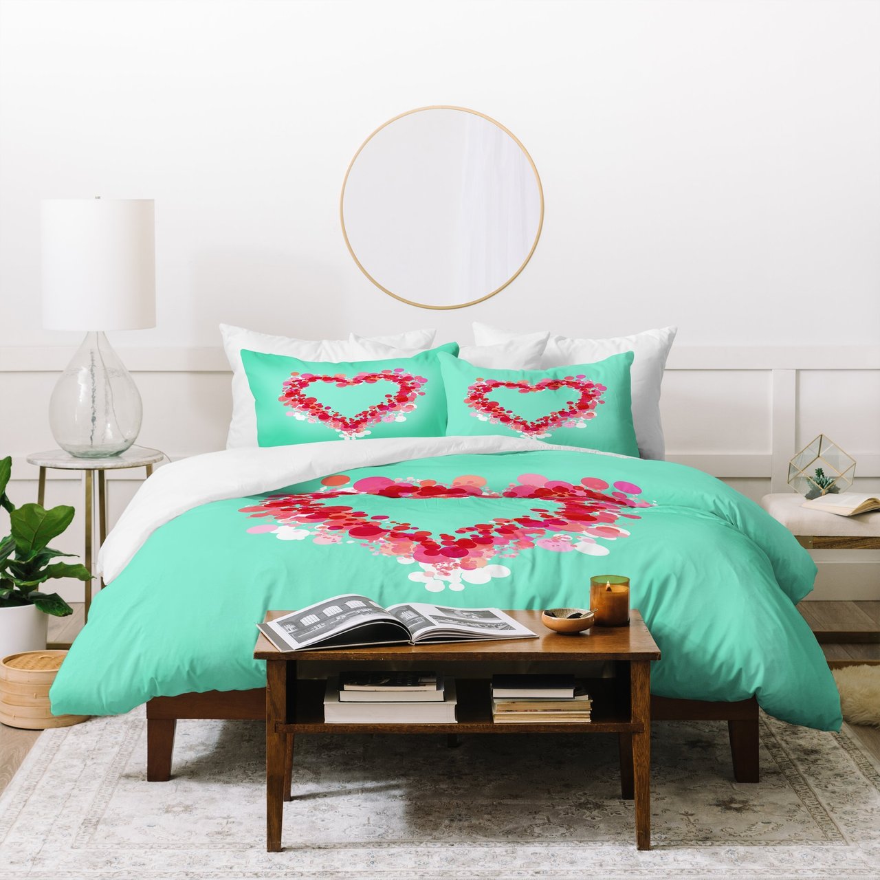 Lisa Argyropoulos Be Still My Heart Duvet Cover