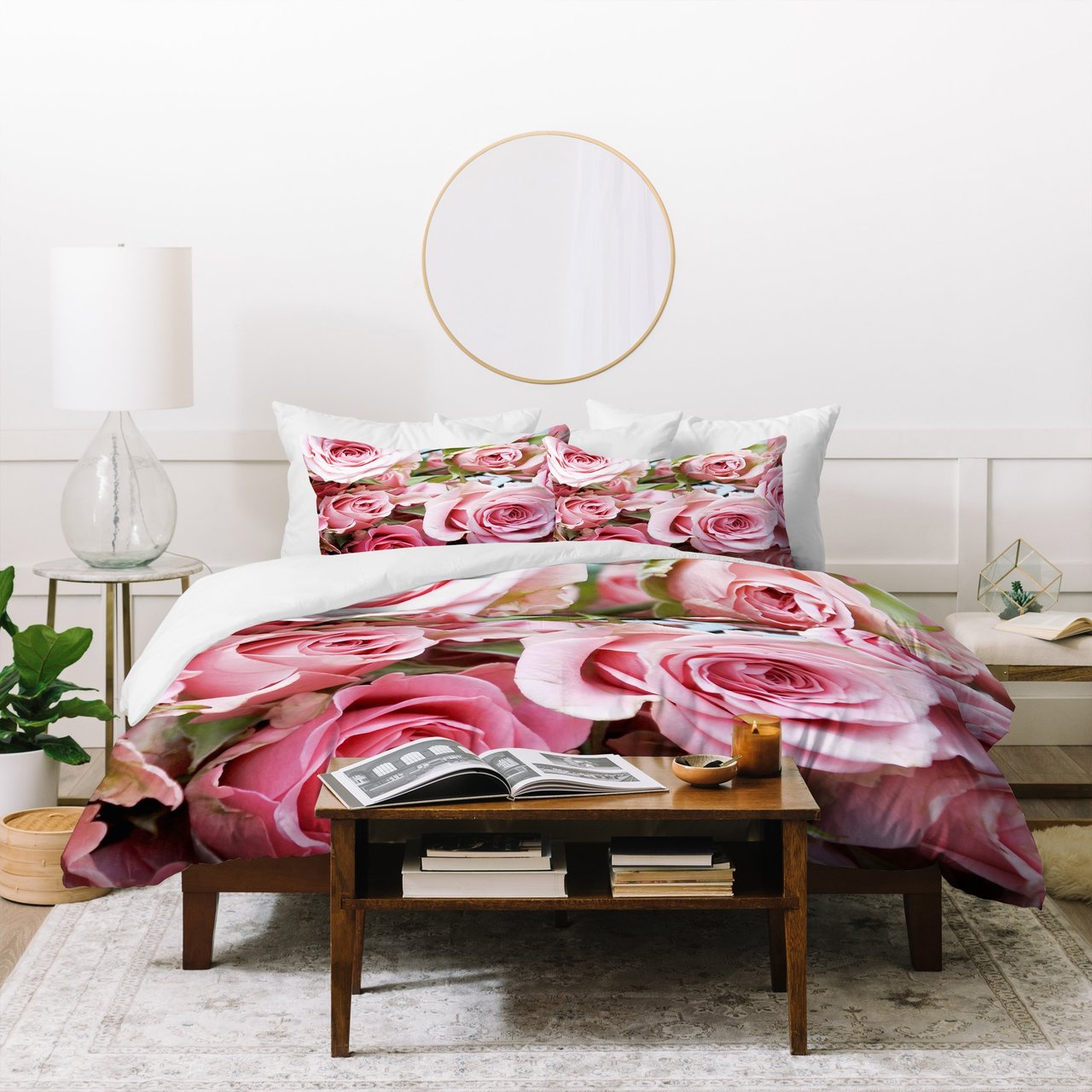 Lisa Argyropoulos Blushing Beauties Duvet Cover