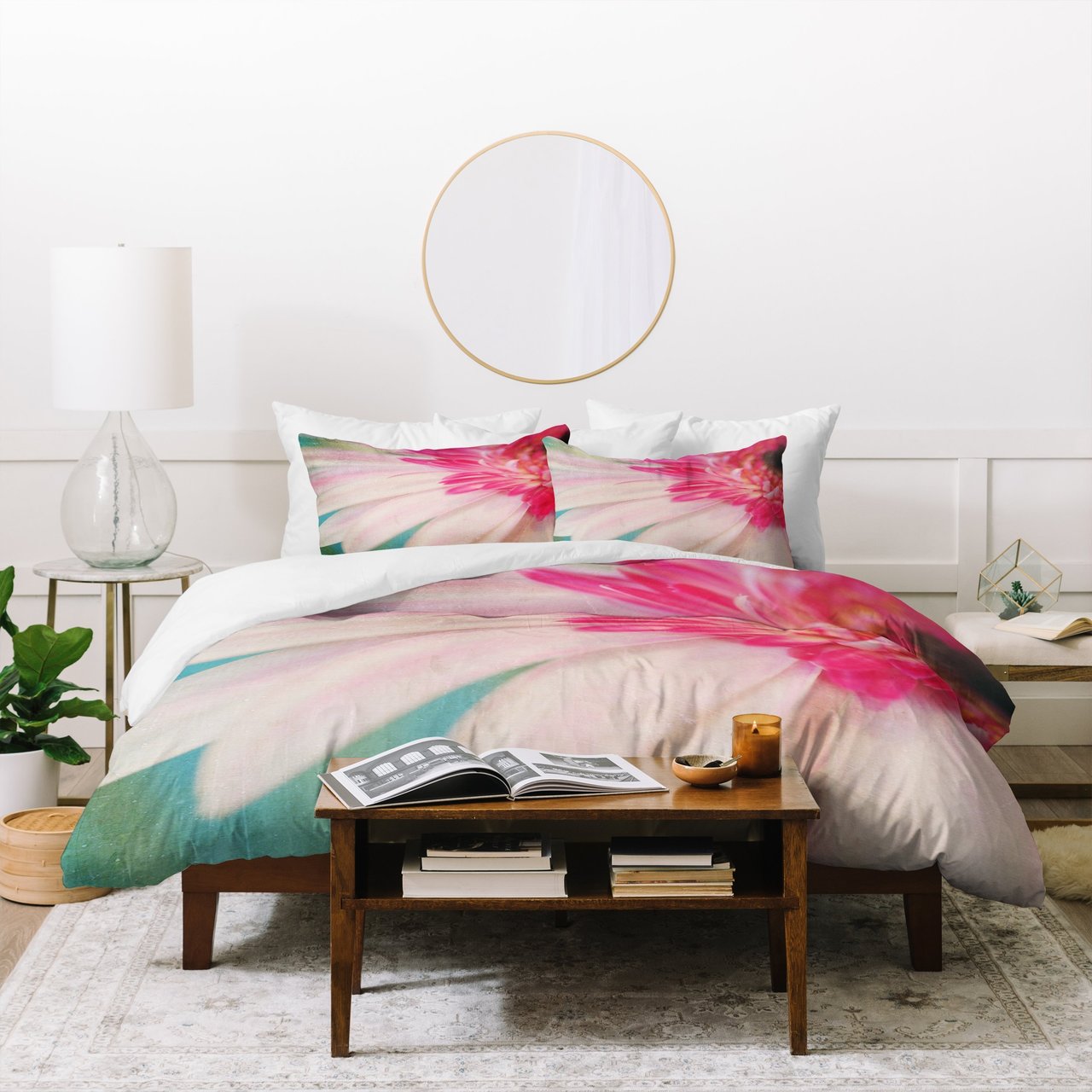 Lisa Argyropoulos Blushing Moment Duvet Cover