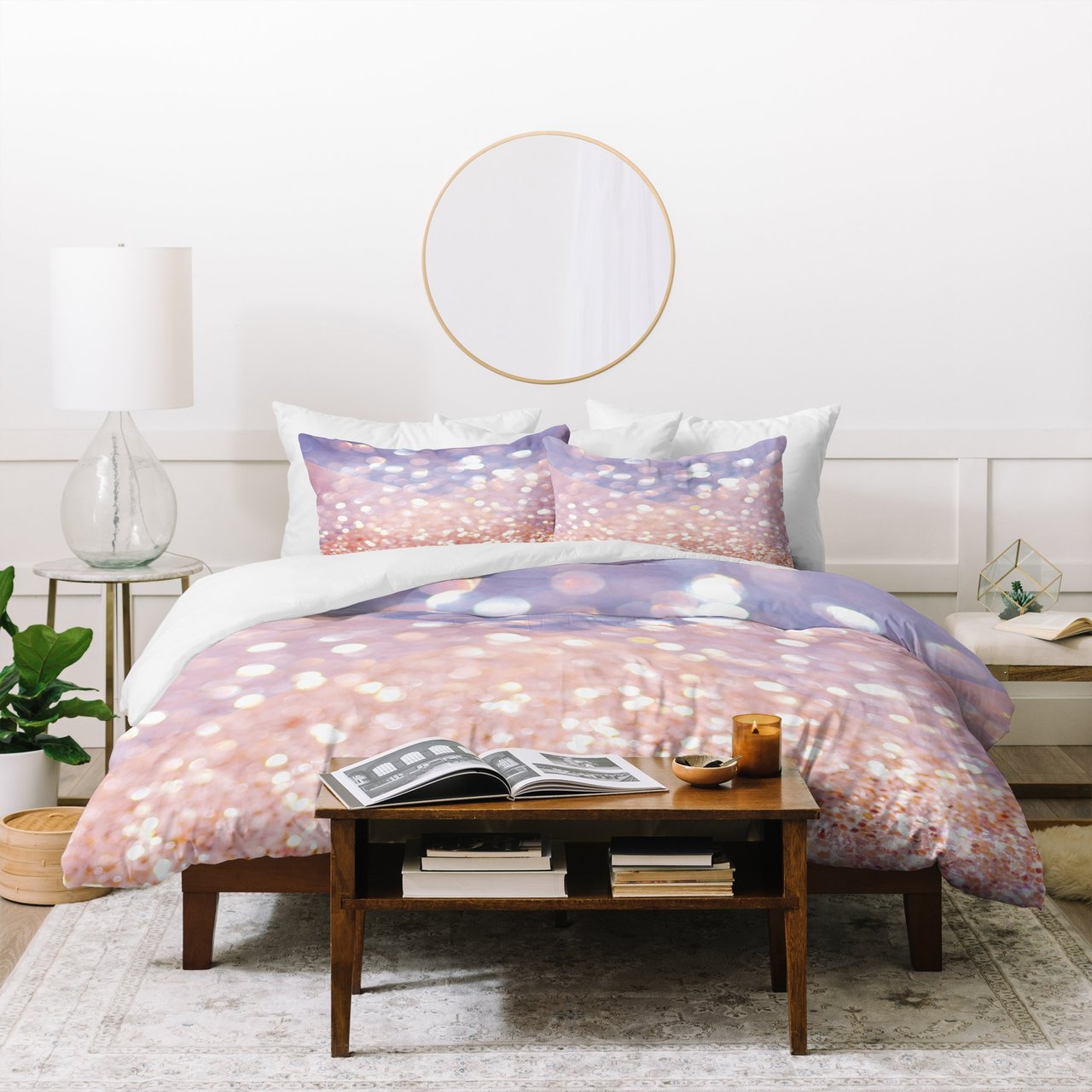 Lisa Argyropoulos Blushly Duvet Cover