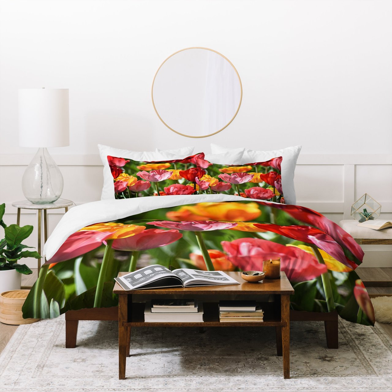 Lisa Argyropoulos Brilliant Spring Duvet Cover