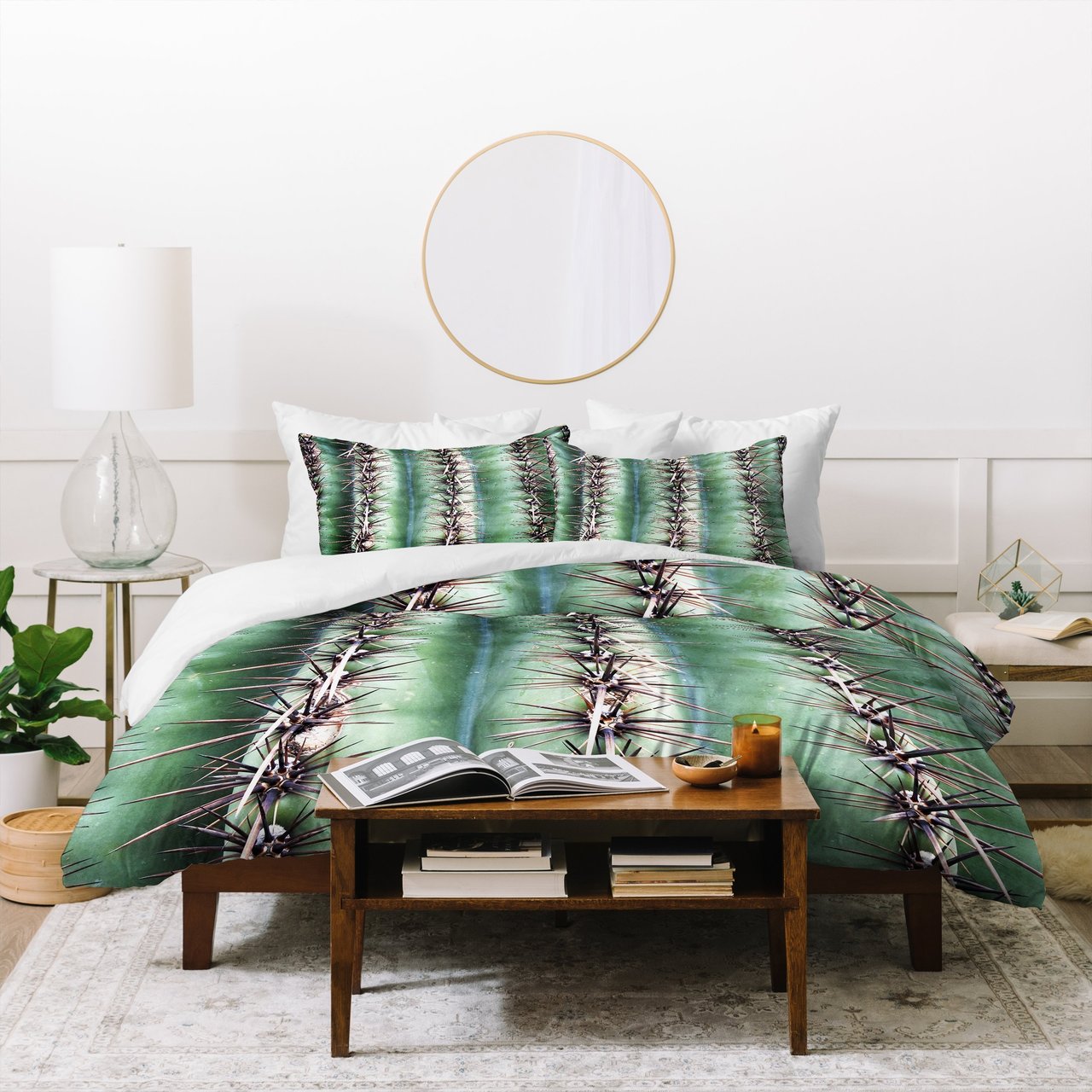 Lisa Argyropoulos Cactus Abstractus Duvet Cover Bedding Sets
