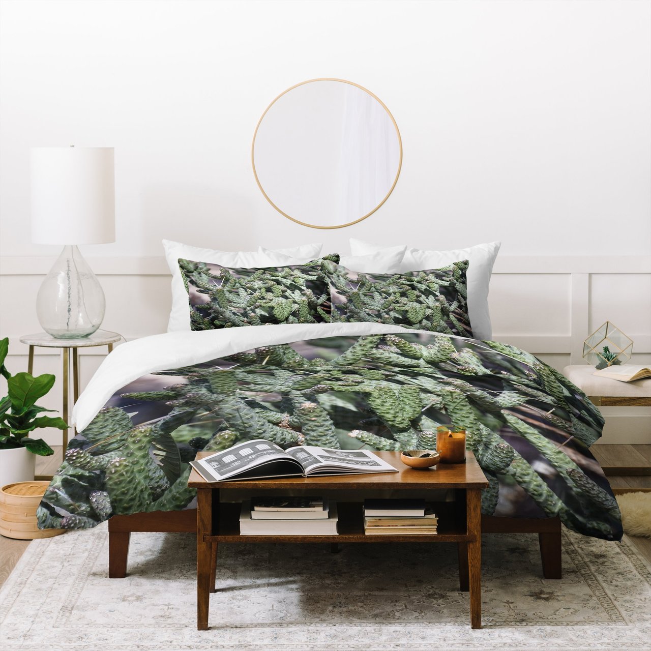Lisa Argyropoulos Diamond Cholla Duvet Cover