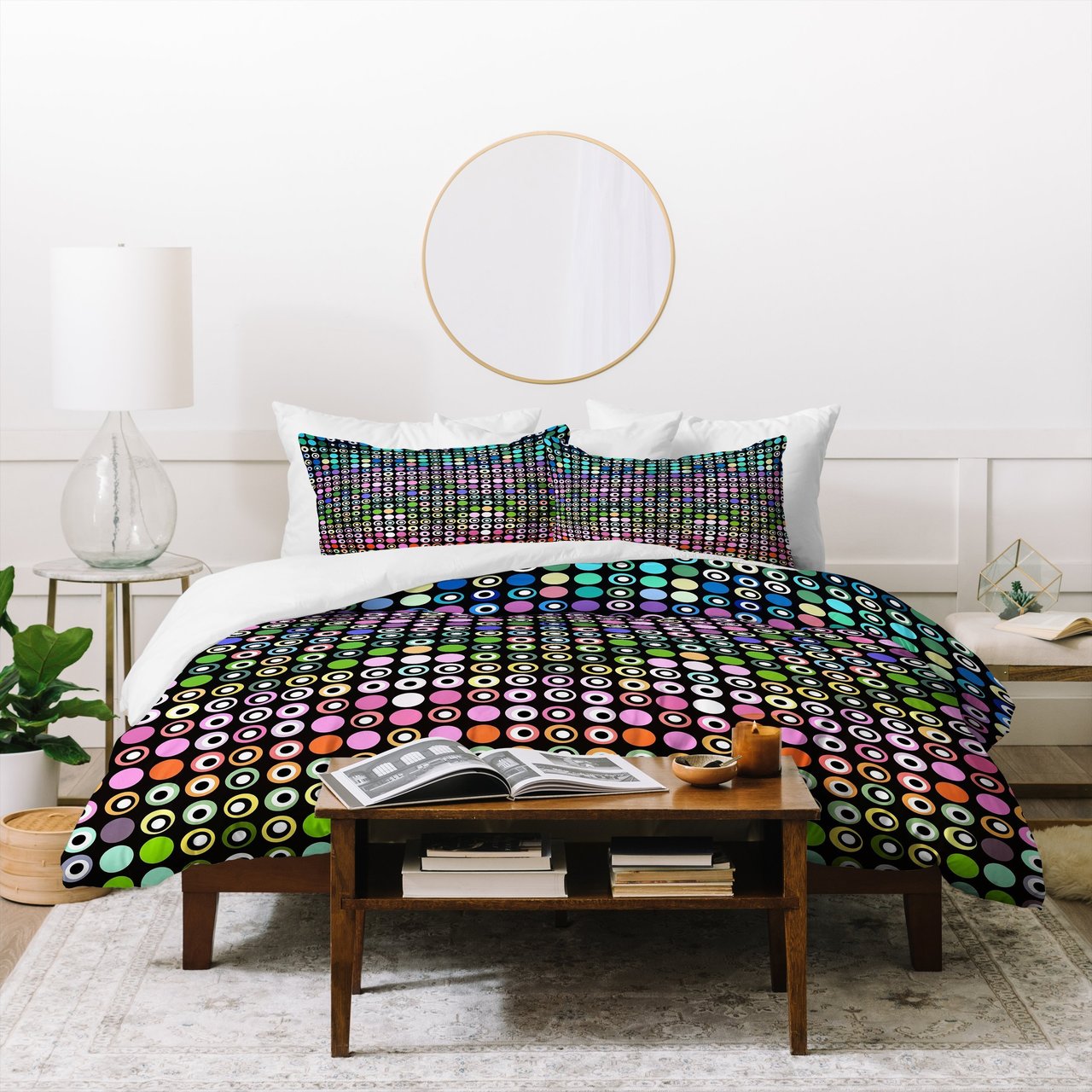 Lisa Argyropoulos Dot Matrix Duvet Cover