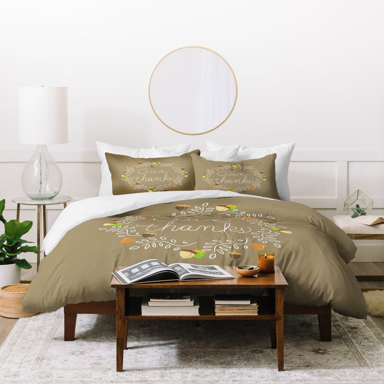 Lisa Argyropoulos Giving Thanks Duvet Cover