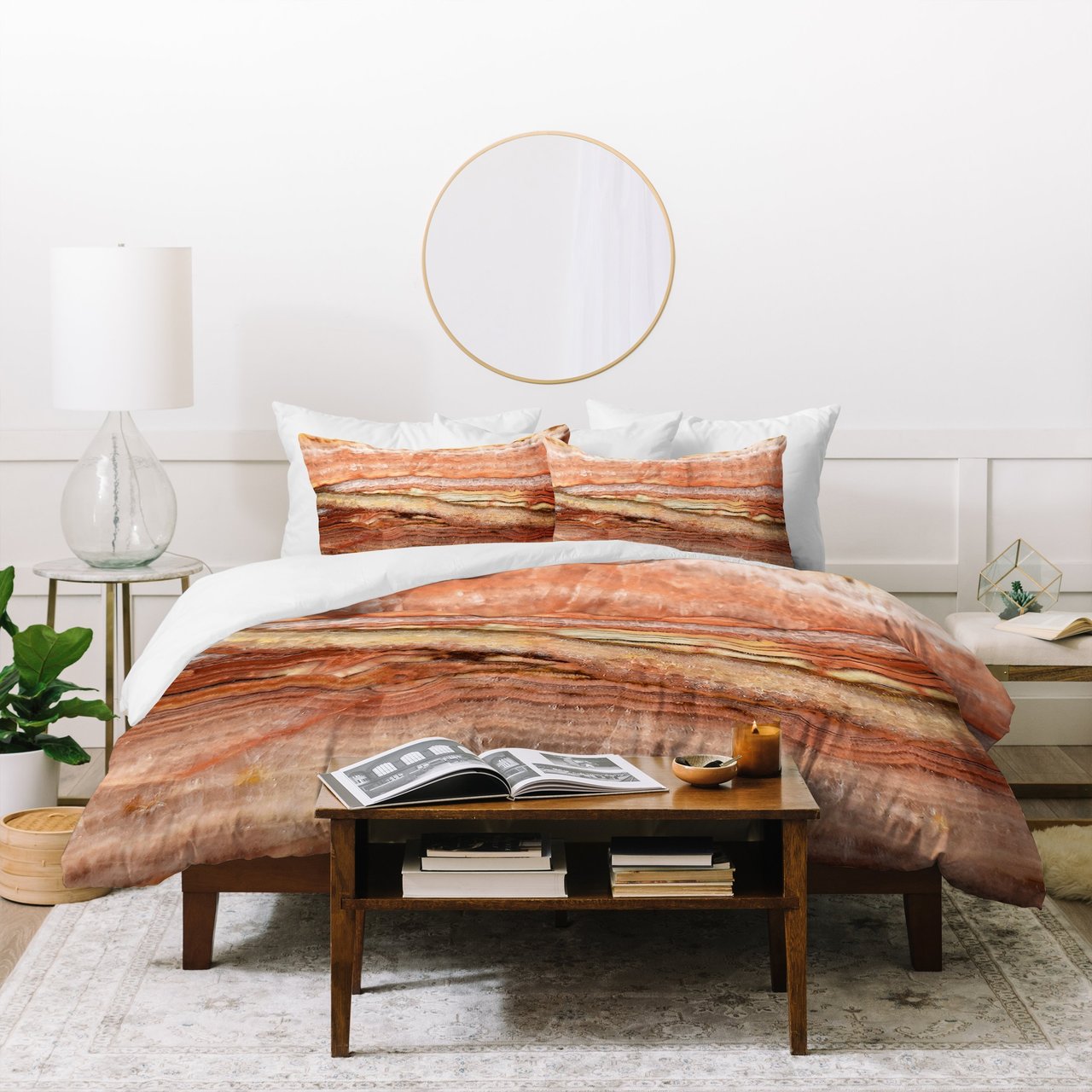 Lisa Argyropoulos Mystic Stone Duvet Cover