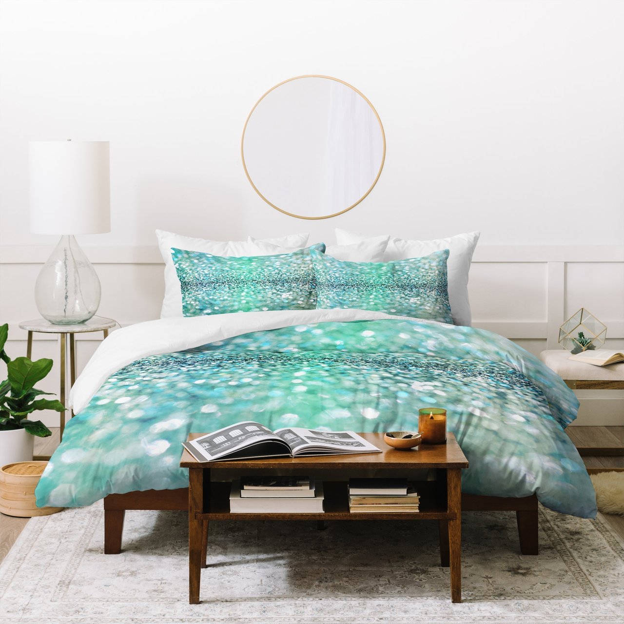 Lisa Argyropoulos Ocean Tides Duvet Cover