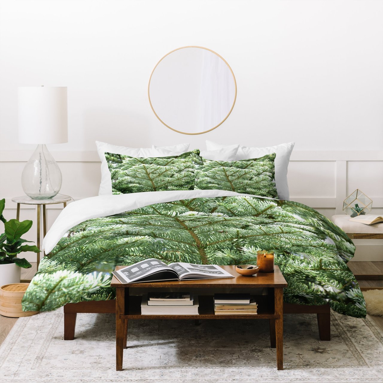 Lisa Argyropoulos Pine Duvet Cover