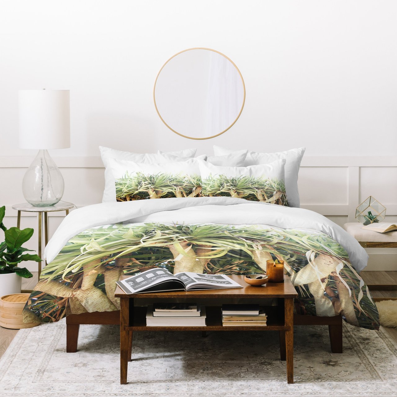 Lisa Argyropoulos Prehistoric Jungle Duvet Cover