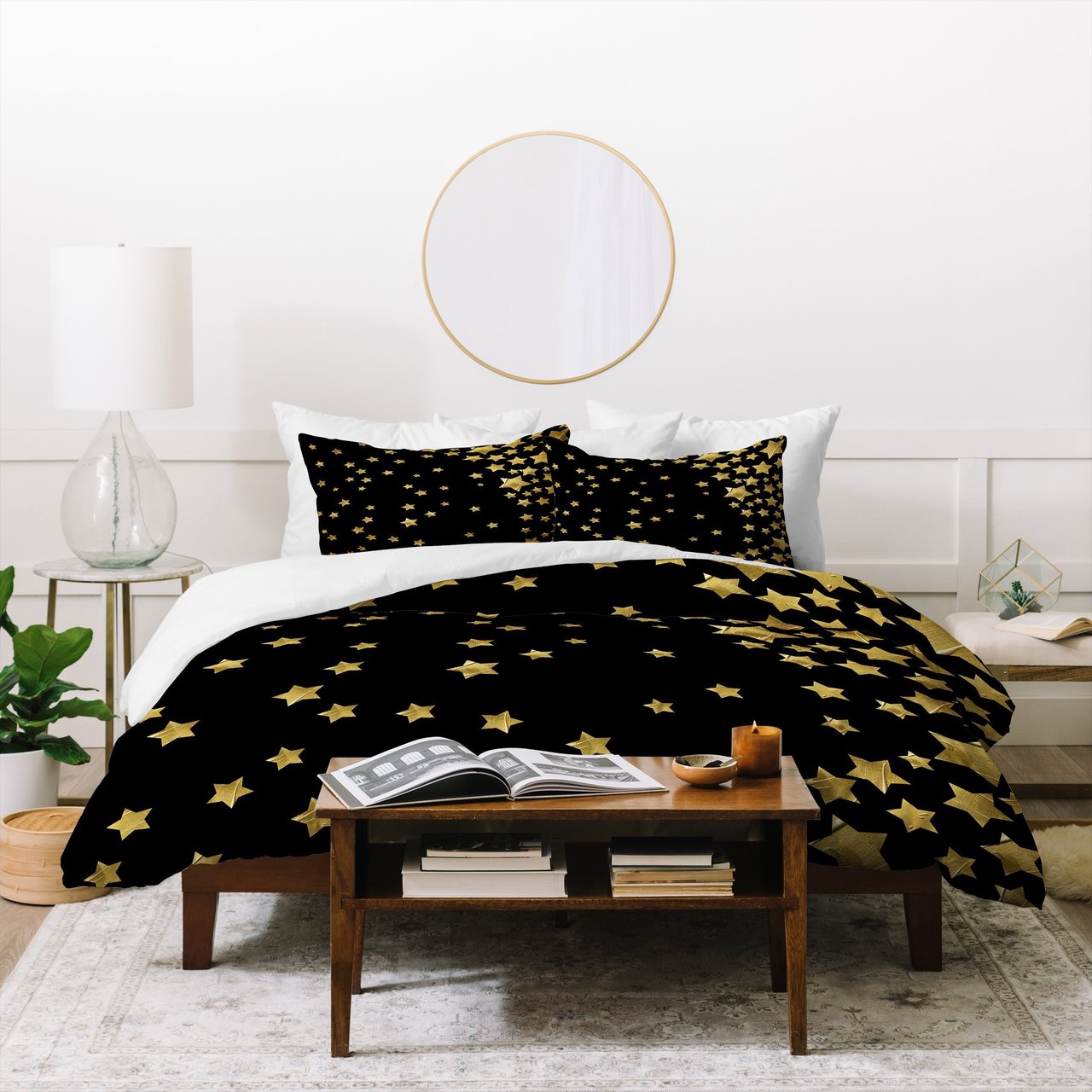 Lisa Argyropoulos Starry Magic Night Duvet Cover