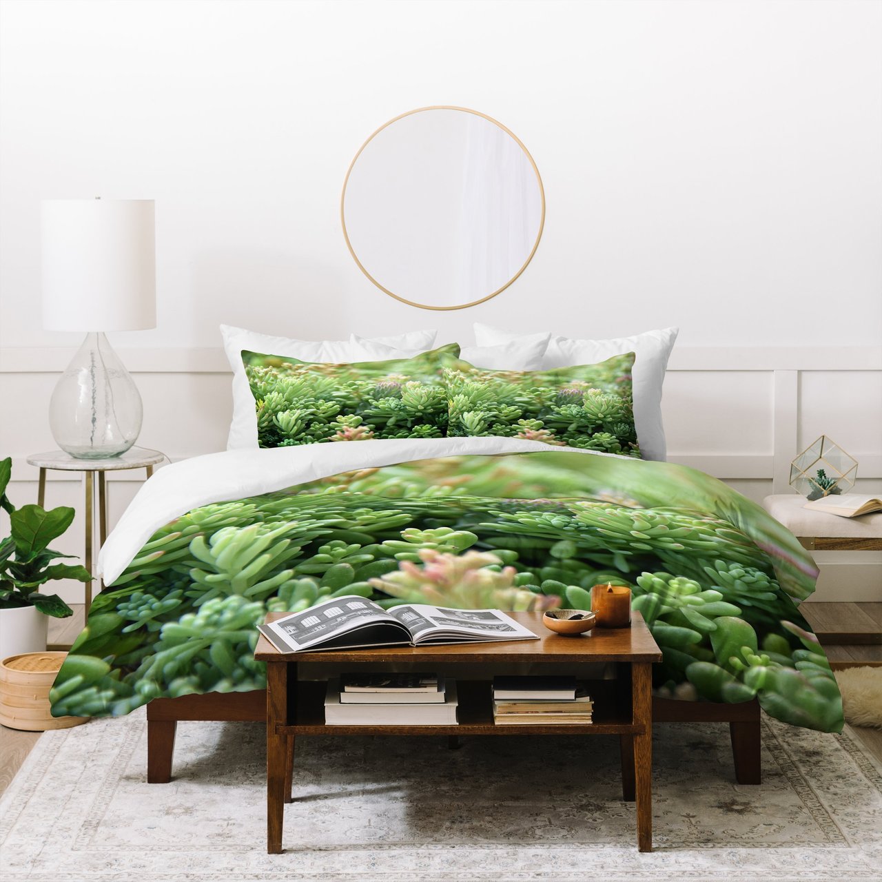 Lisa Argyropoulos Succulent Jungle Duvet Cover