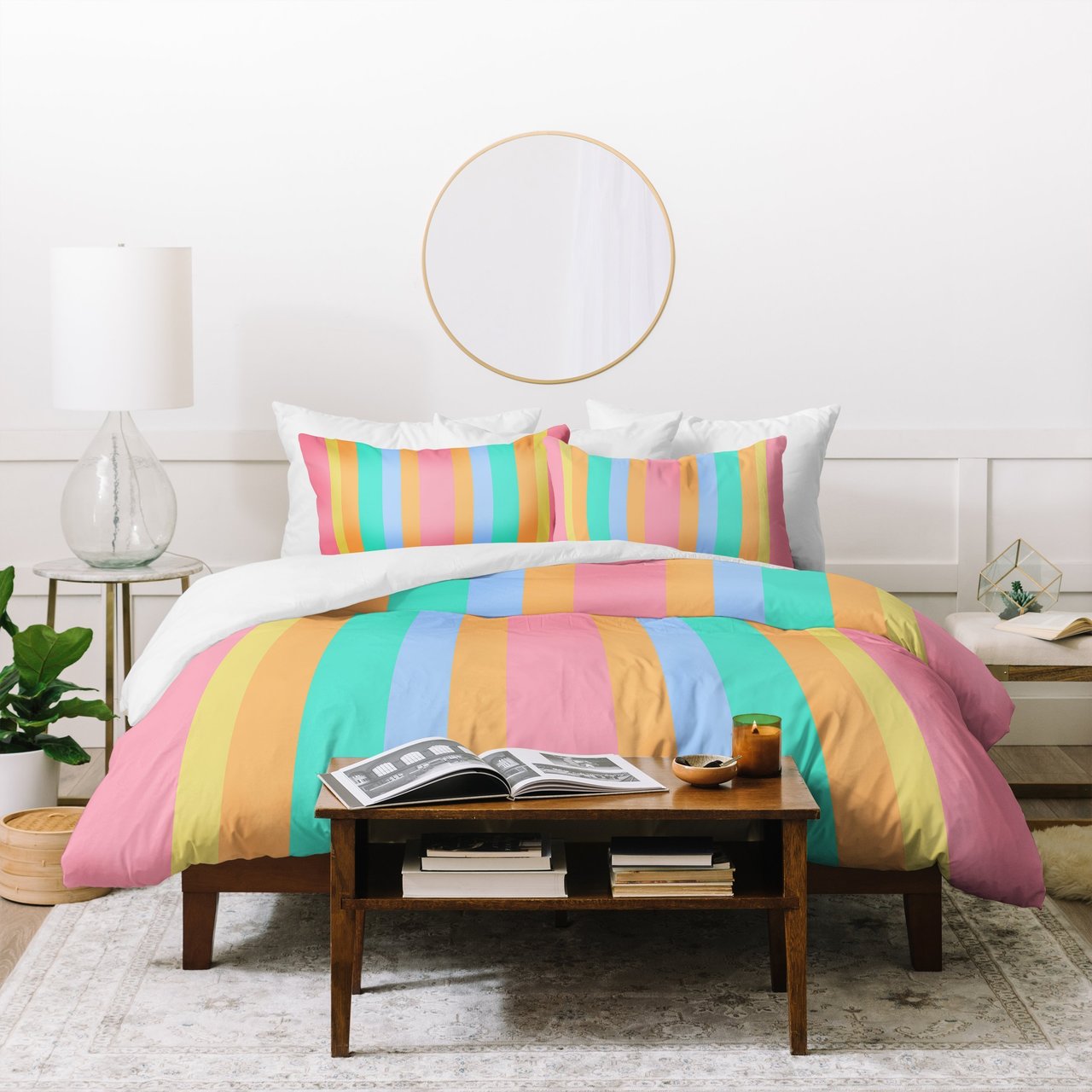 Lisa Argyropoulos Tropical Sundae Duvet Cover
