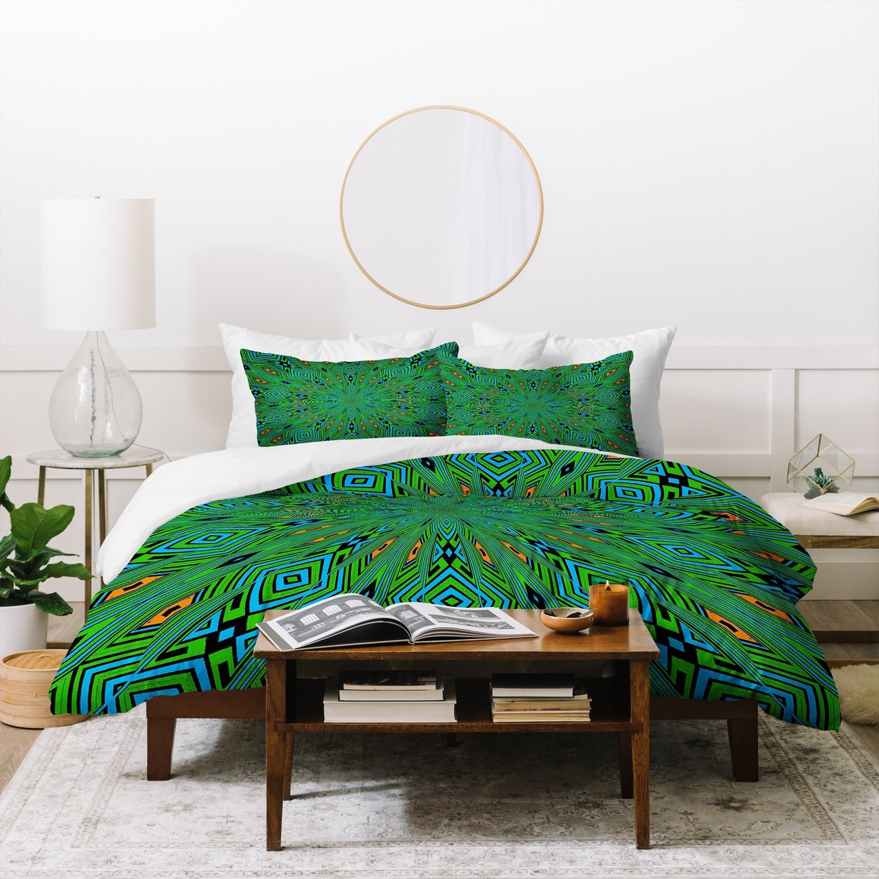 Lisa Argyropoulos Urban Aztec Duvet Cover