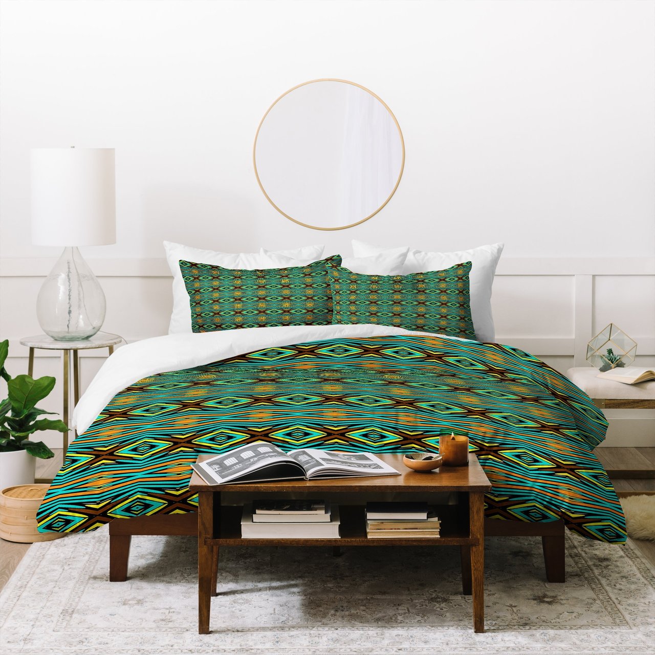 Lisa Argyropoulos Urban Pulse Duvet Cover