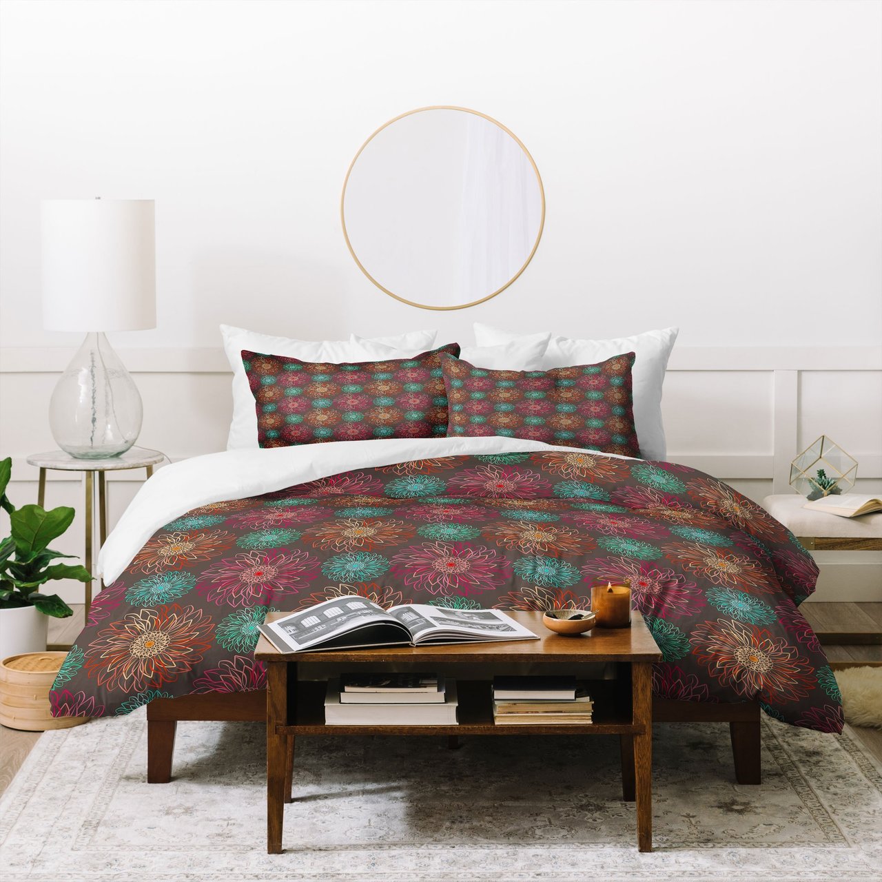 Lisa Argyropoulos Vivid Sunflowers Duvet Cover