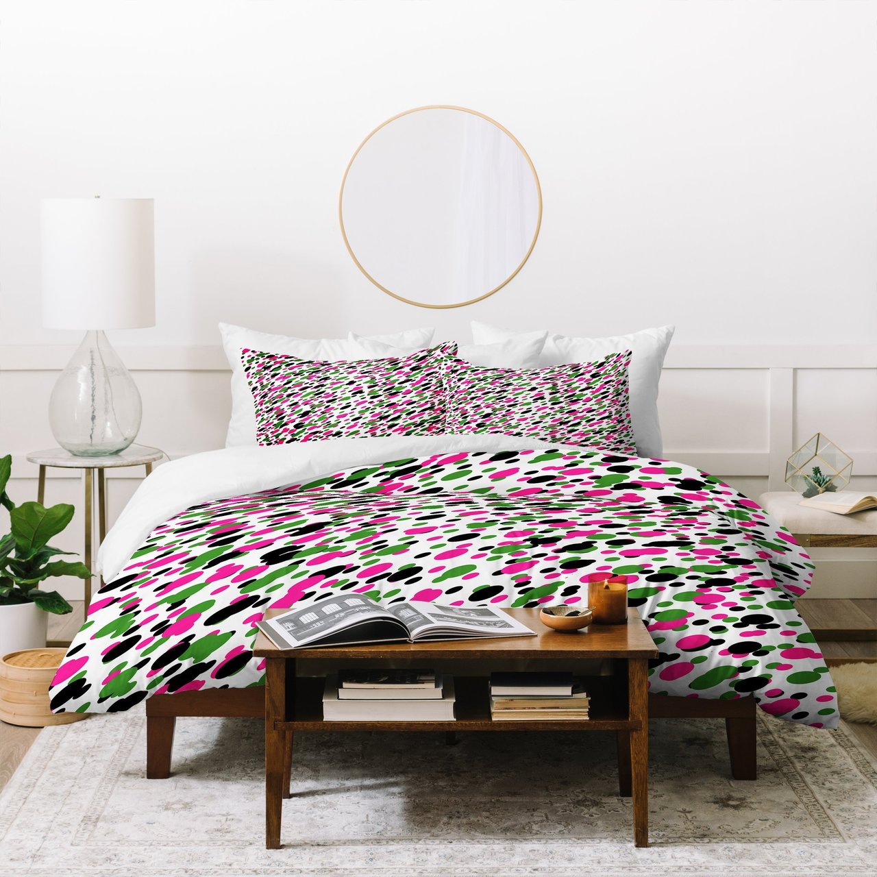 Lisa Argyropoulos Watermelon Spritz Duvet Cover