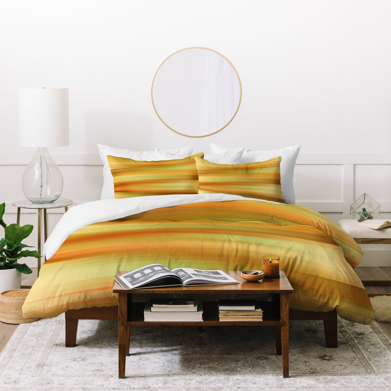 Lisa Argyropoulos Whispered Amber Duvet Cover Bedding Sets