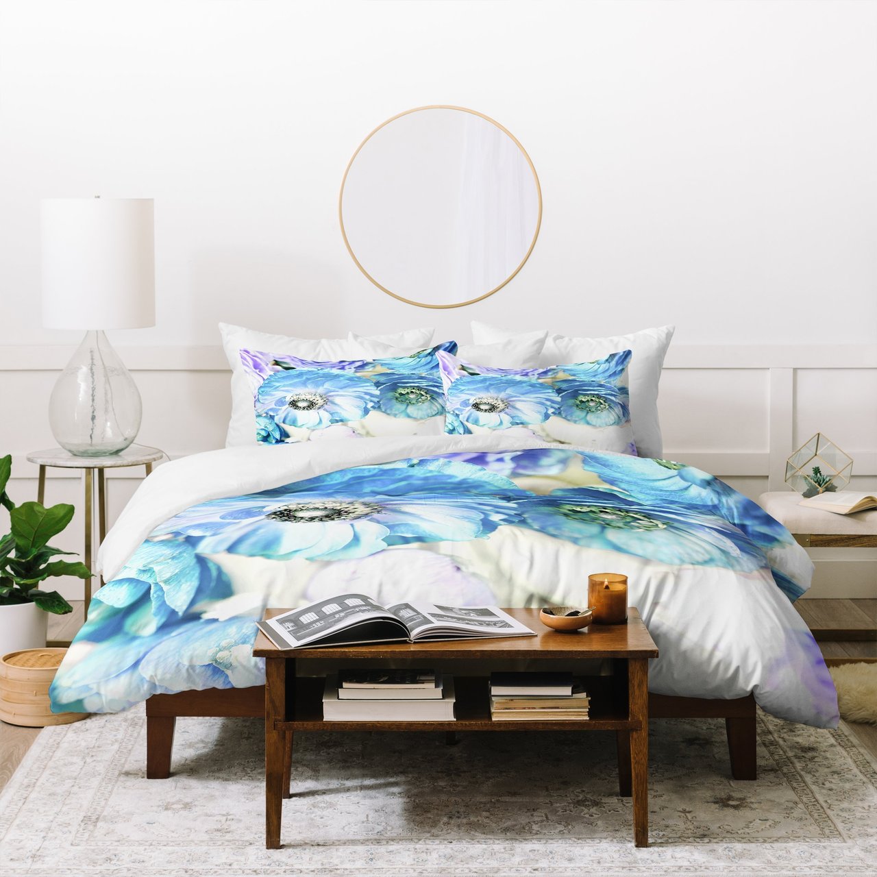 Lisa Argyropoulos Whispered Blue Duvet Cover