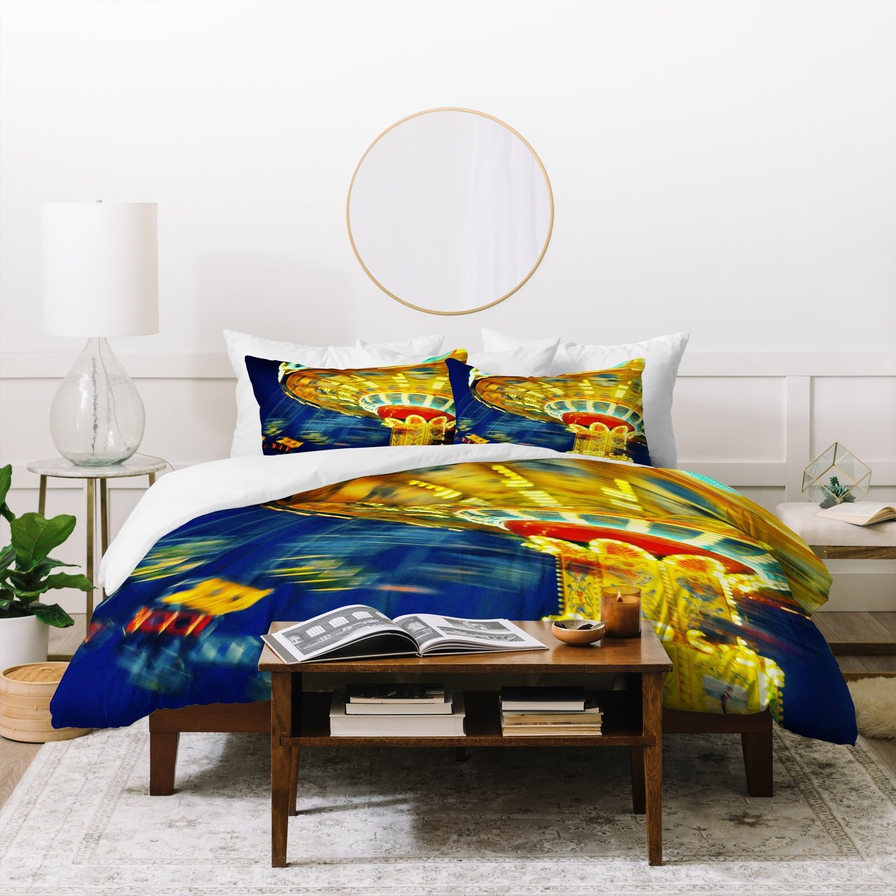 Lisa Argyropoulos Zoom Duvet Cover