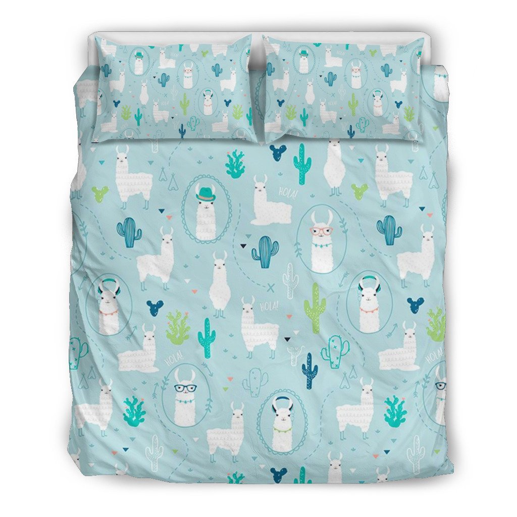 Llama 3D Customized Duvet Cover Bedding Sets