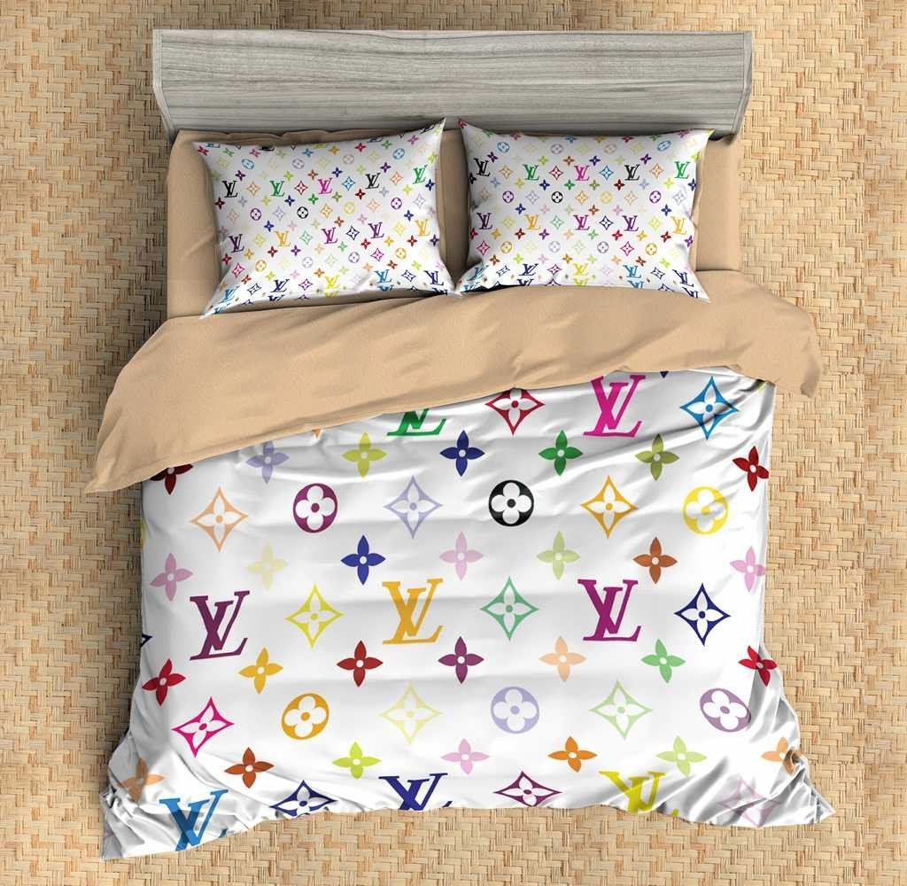 LV 3D Customized Duvet Cover Bedding Sets