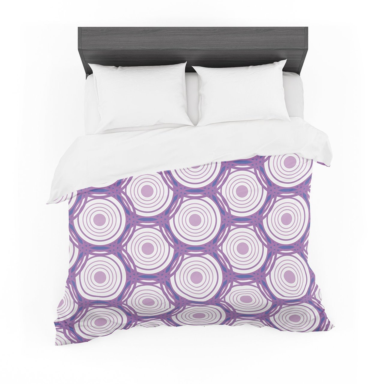 Louise ‘Labyrinth’ Purple Featherweight3D Customized Duvet Cover Bedding Sets
