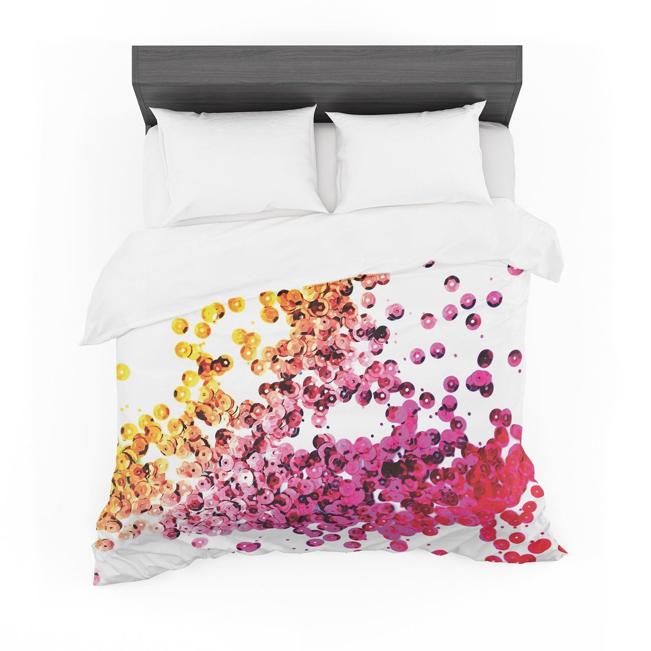 Louise Machado ‘Balance Purple’ Cotton3D Customized Duvet Cover Bedding Sets