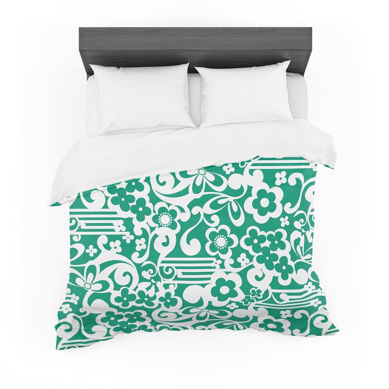 Louise Machado ‘Esmerald’ Cotton3D Customized Duvet Cover Bedding Sets