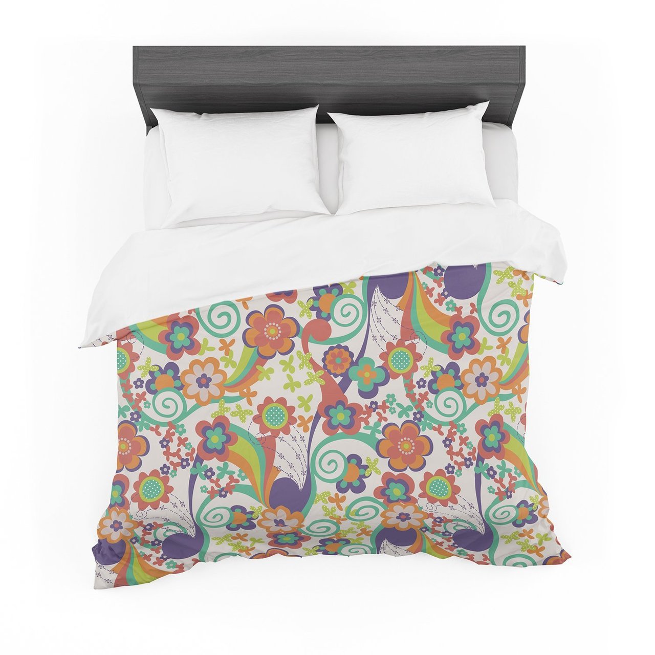 Louise Machado ‘Printemps’ Cotton3D Customized Duvet Cover Bedding Sets