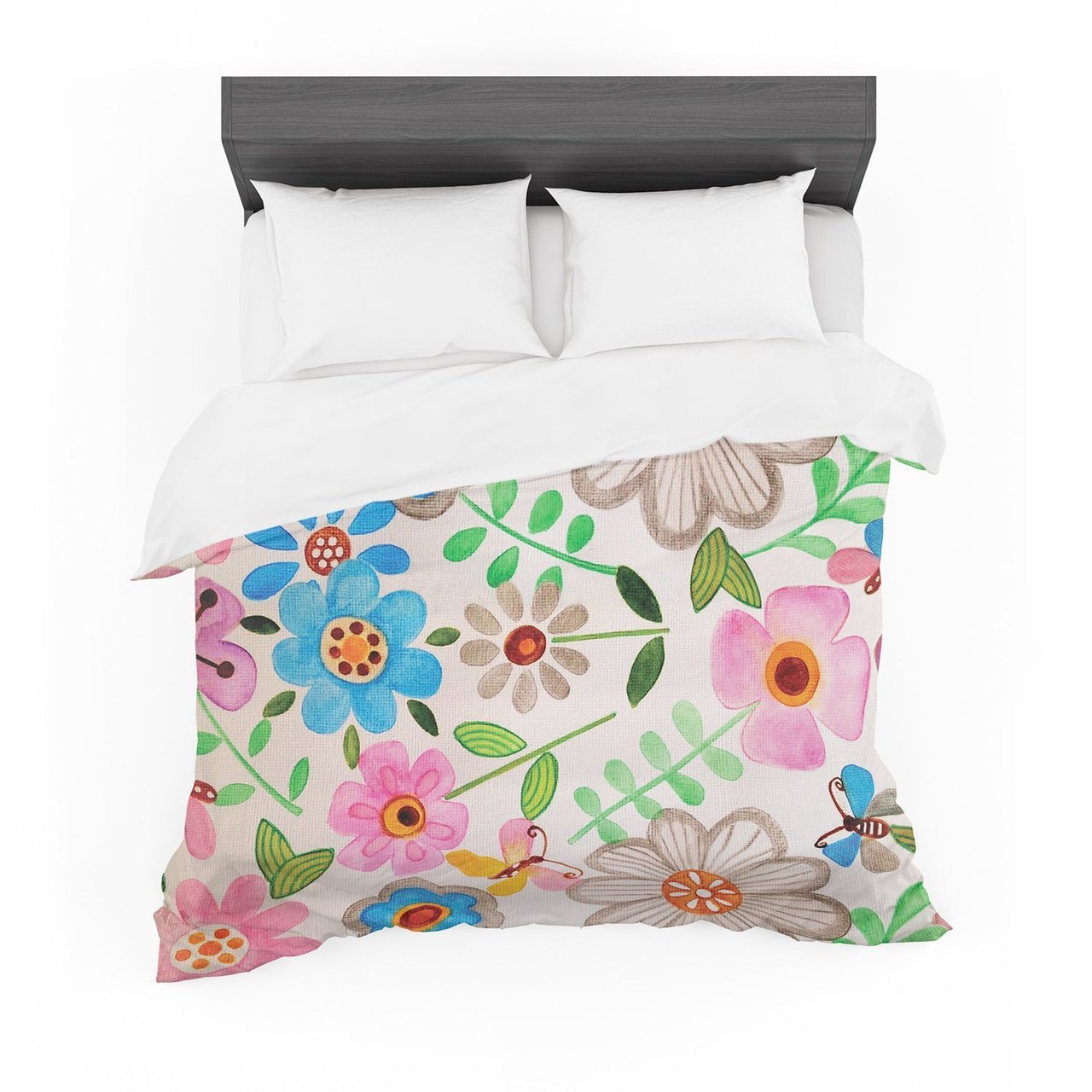 Louise Machado ‘The Garden’ Cotton3D Customized Duvet Cover Bedding Sets