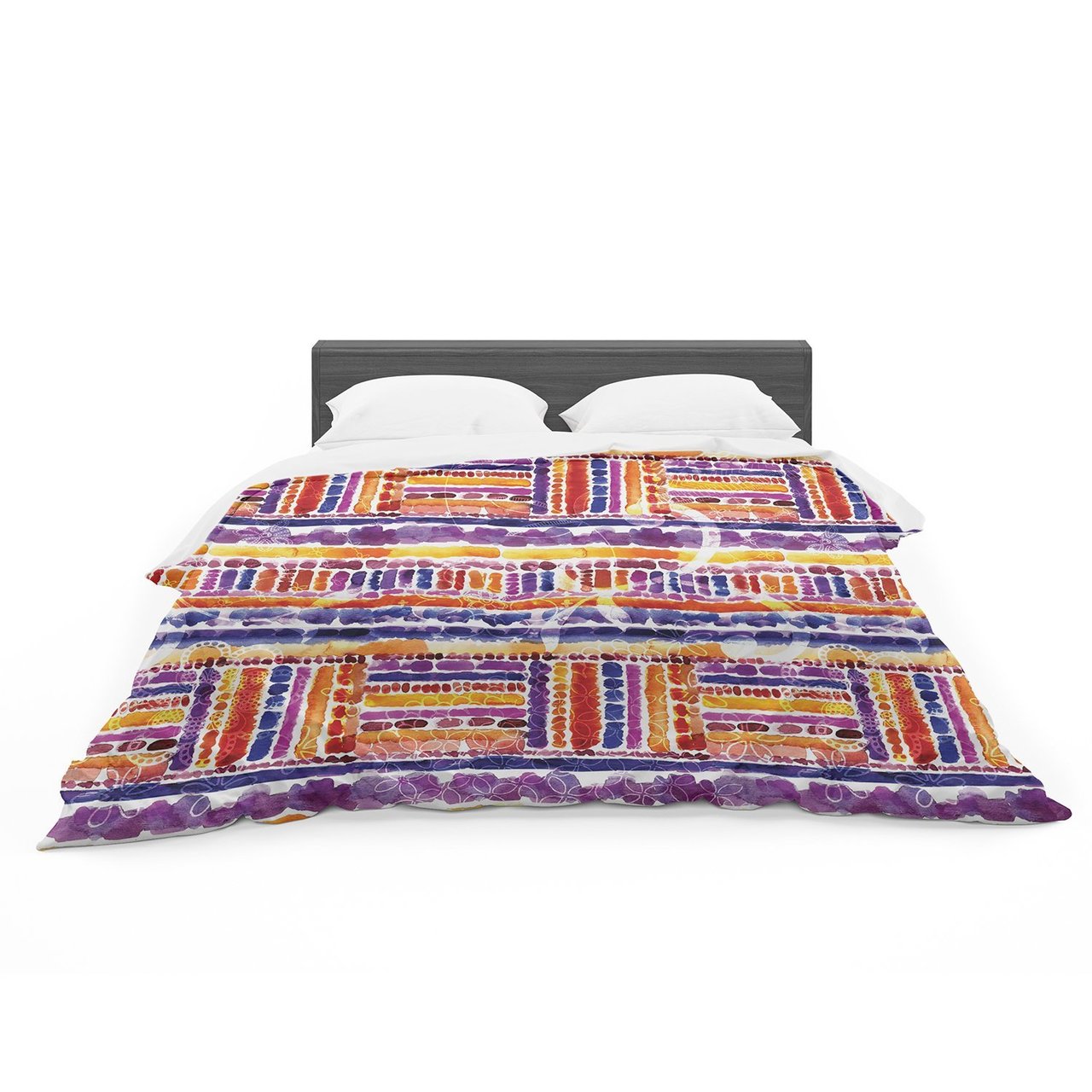 Louise Machado ‘Tribal’ Cotton3D Customized Duvet Cover Bedding Sets