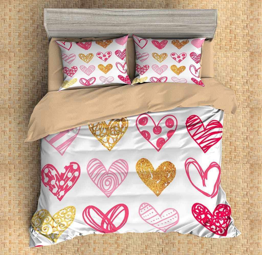 Love 12 3D Customized Duvet Cover Bedding Sets