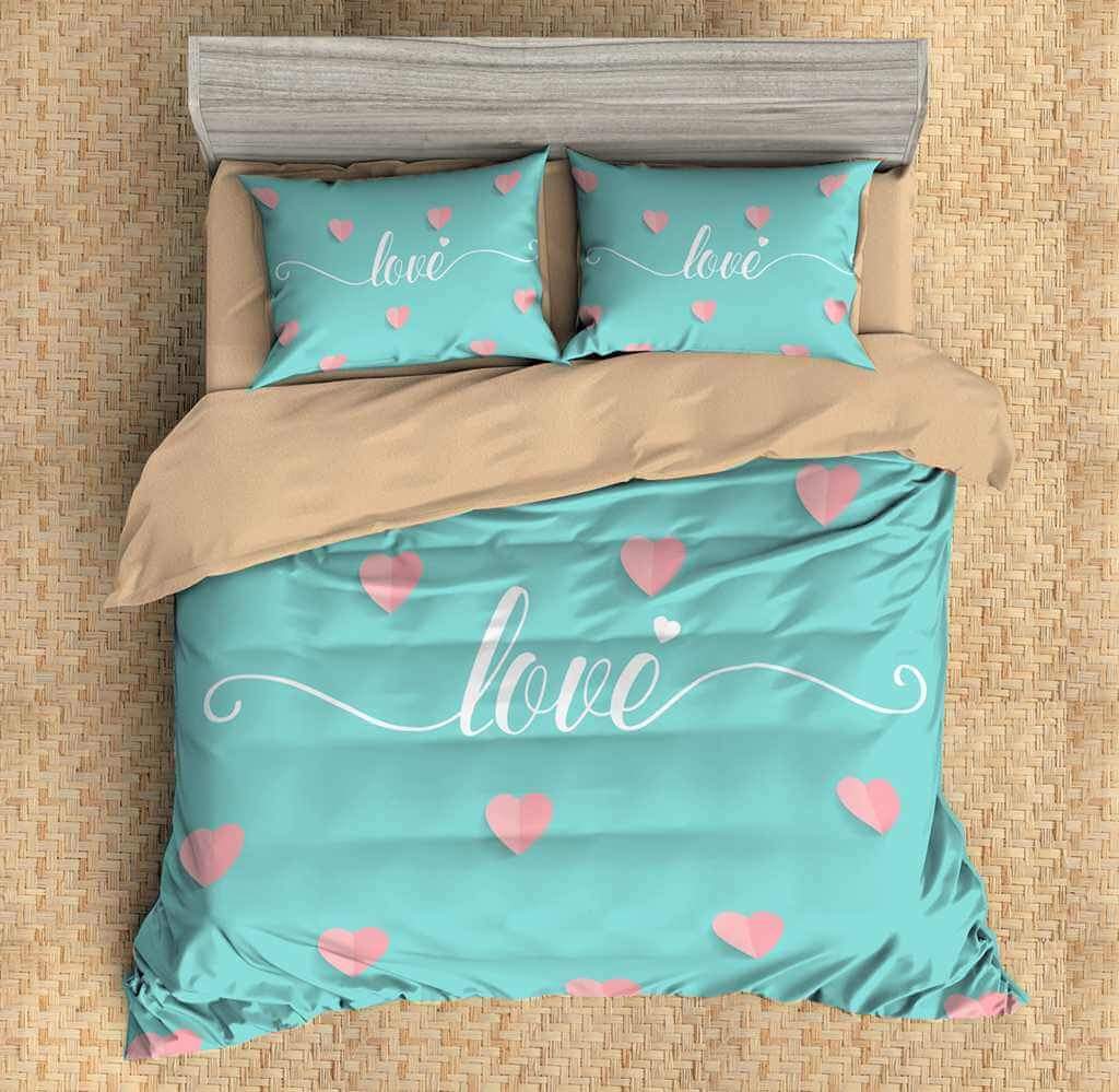 Love 16 3D Customized Duvet Cover Bedding Sets