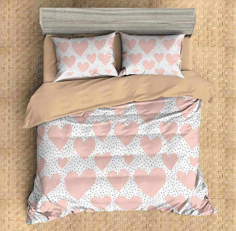 Love 3 3D Customized Duvet Cover Bedding Sets