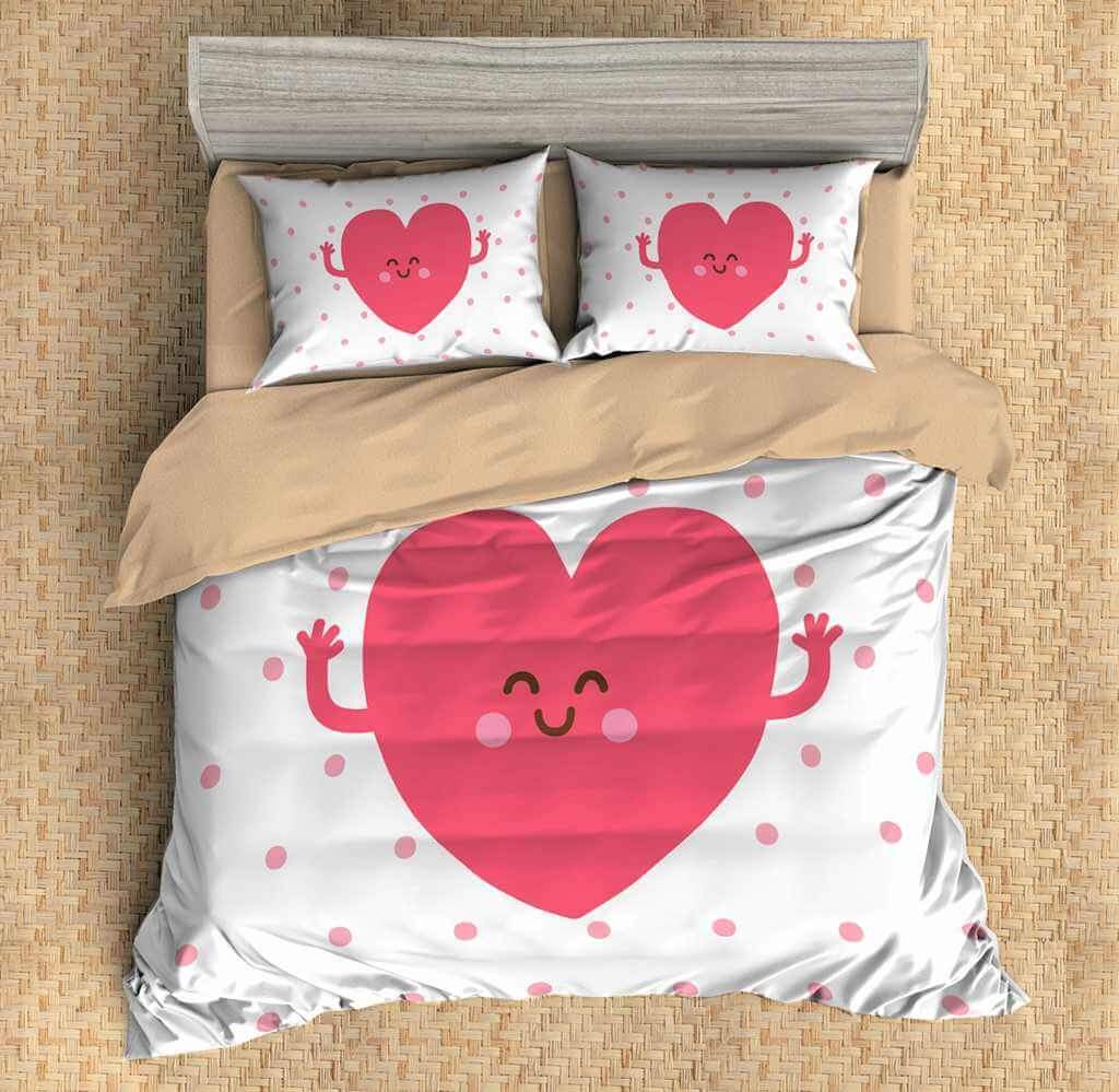 Love 8 3D Customized Duvet Cover Bedding Sets